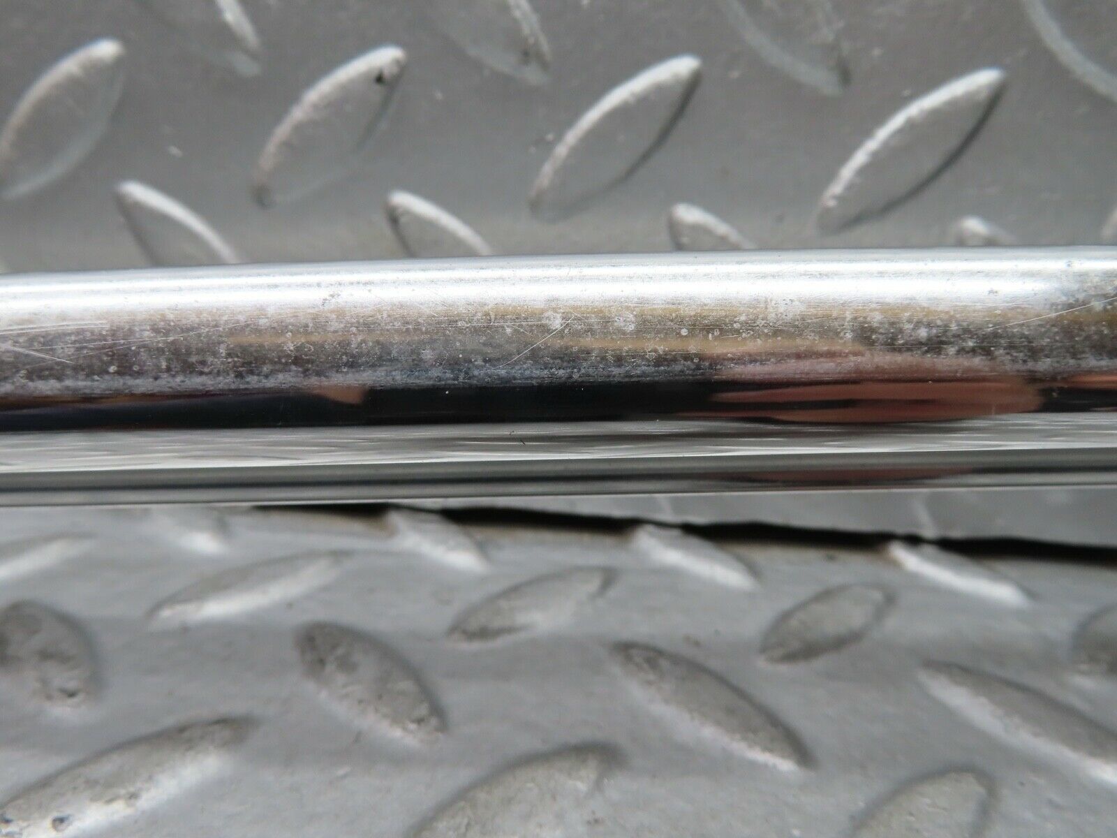 21067 Mercedes-Benz W123 230E Rear Right Door Chrome Window Channel