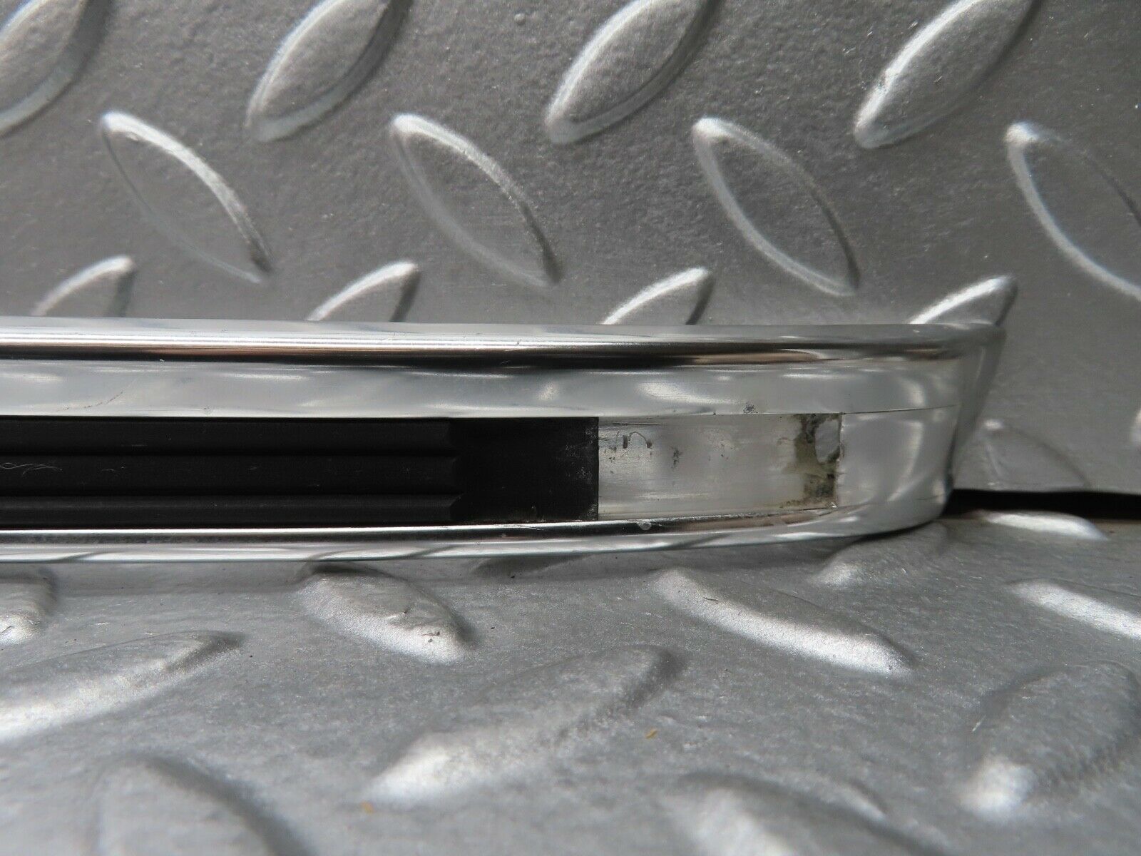 20469 Mercedes-Benz W114 280CE Coupe Chrome Roof Rack Rail Right Side