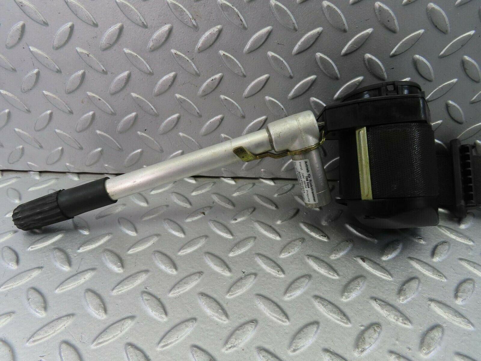 9277 Mercedes-Benz C124 300CE Coupe Front Left Seat Belt With Buckle 1248604369