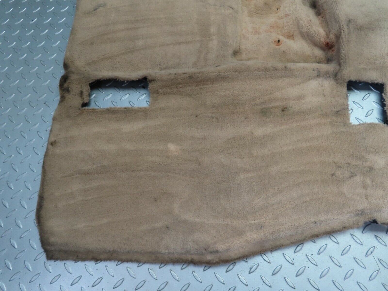 12548 Mercedes-Benz R129 300SL Coupe Front Left Floor Carpet Cream