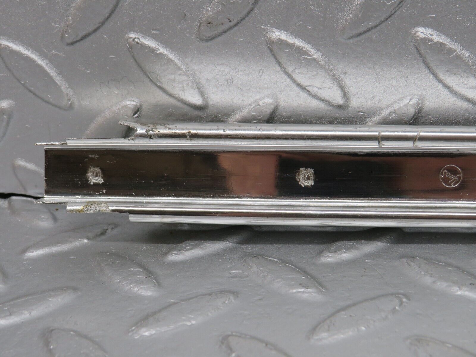 40371 Mercedes-Benz W110 230 Rear Left Door Chrome Window Channel