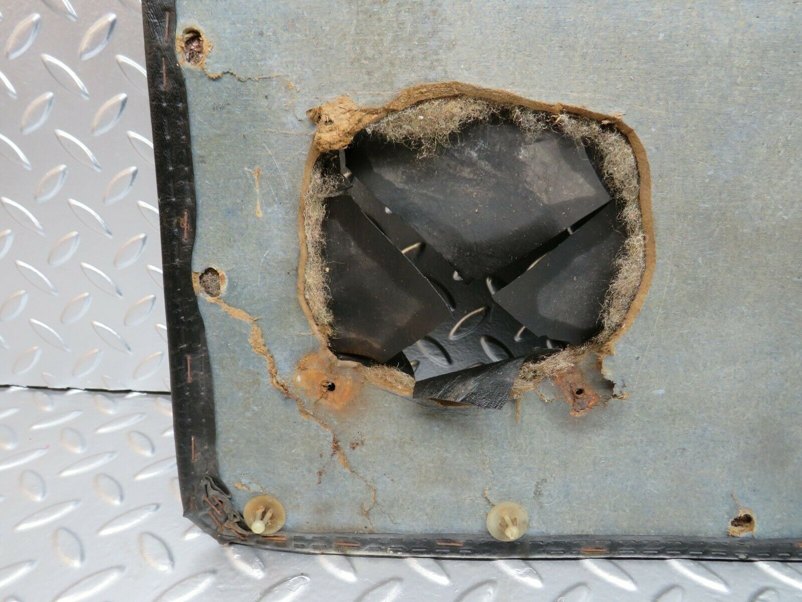 24487 Mercedes-Benz W108 Front Right Door Card Black