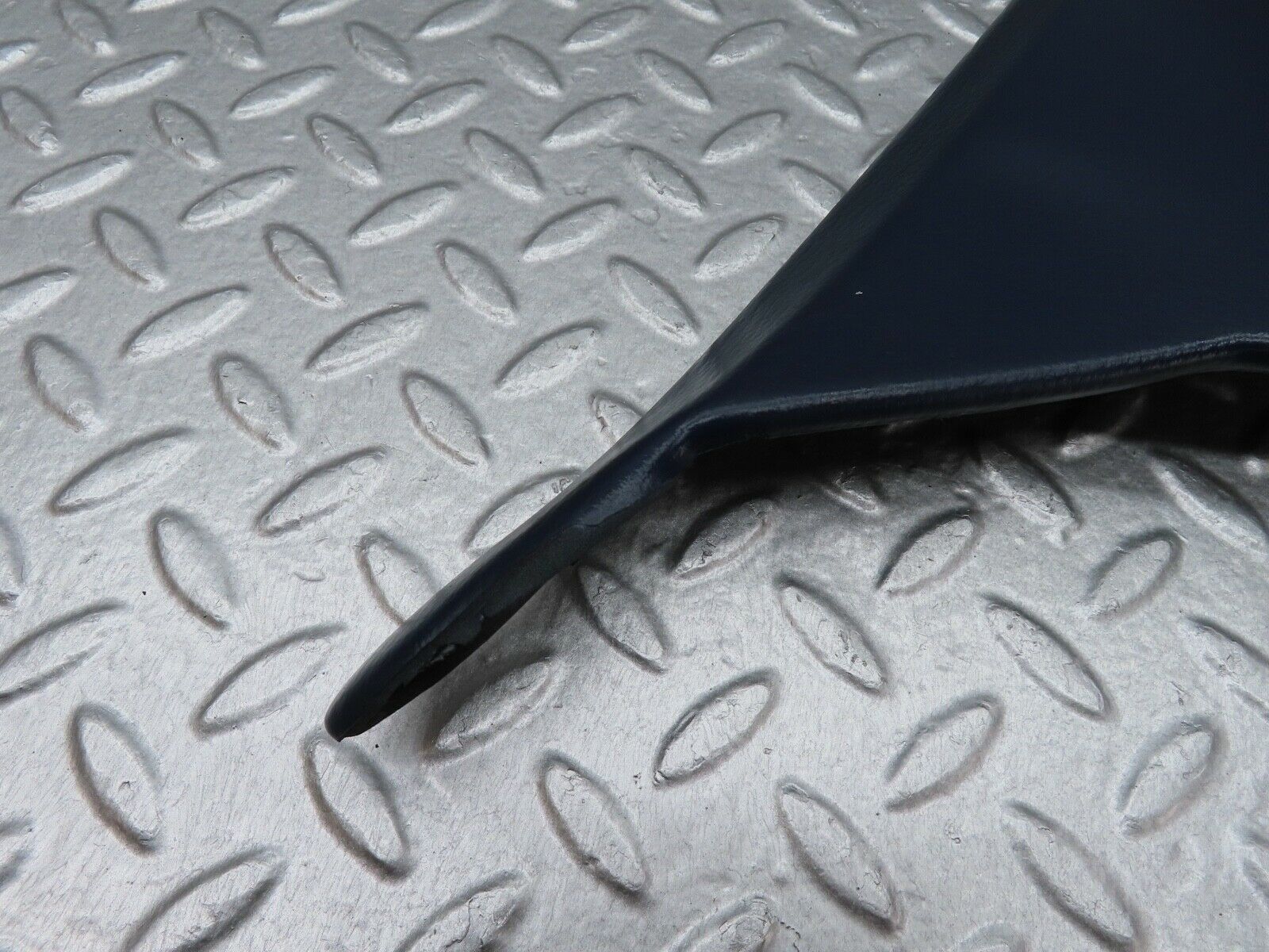 17935 Mercedes-Benz W123 200 C Pillar Cover Panel Left Side Blue 1236900325