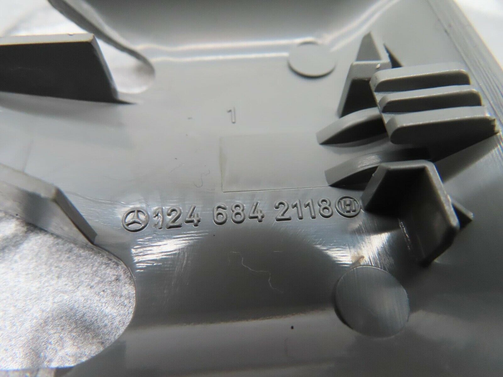 16498 Mercedes-Benz W124 260E Front Seat Rail Trim Cover 1246842118