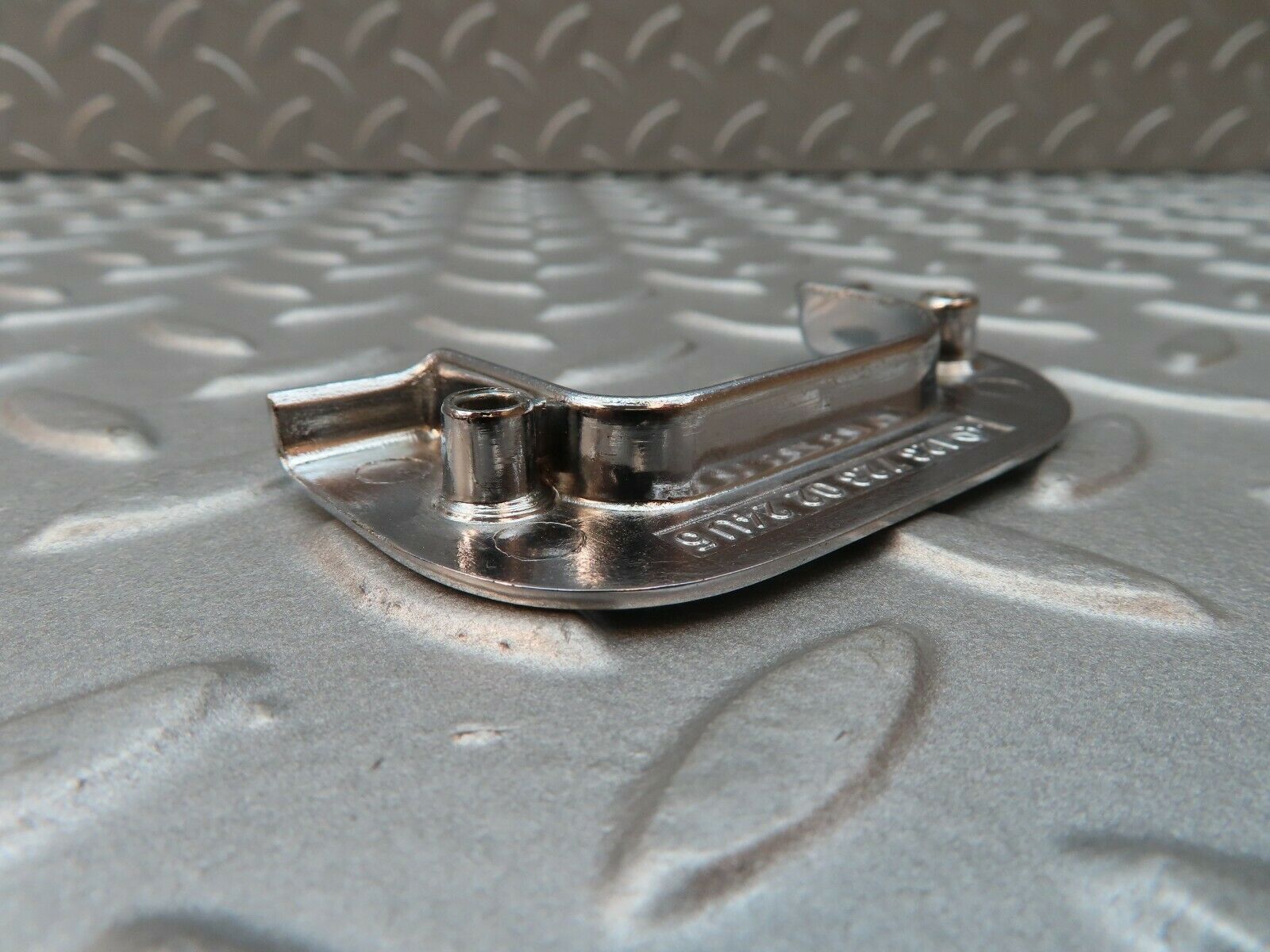 3823 Mercedes-Benz S123 200T Wagon Right Chrome Door Latch Trim 1237230224