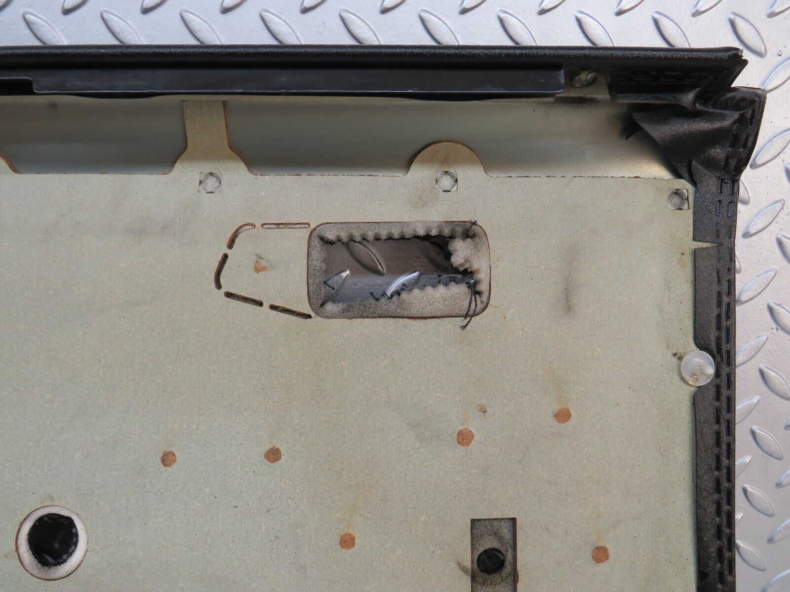 28206 Mercedes-Benz S123 240D Wagon Rear Right Door Card Black