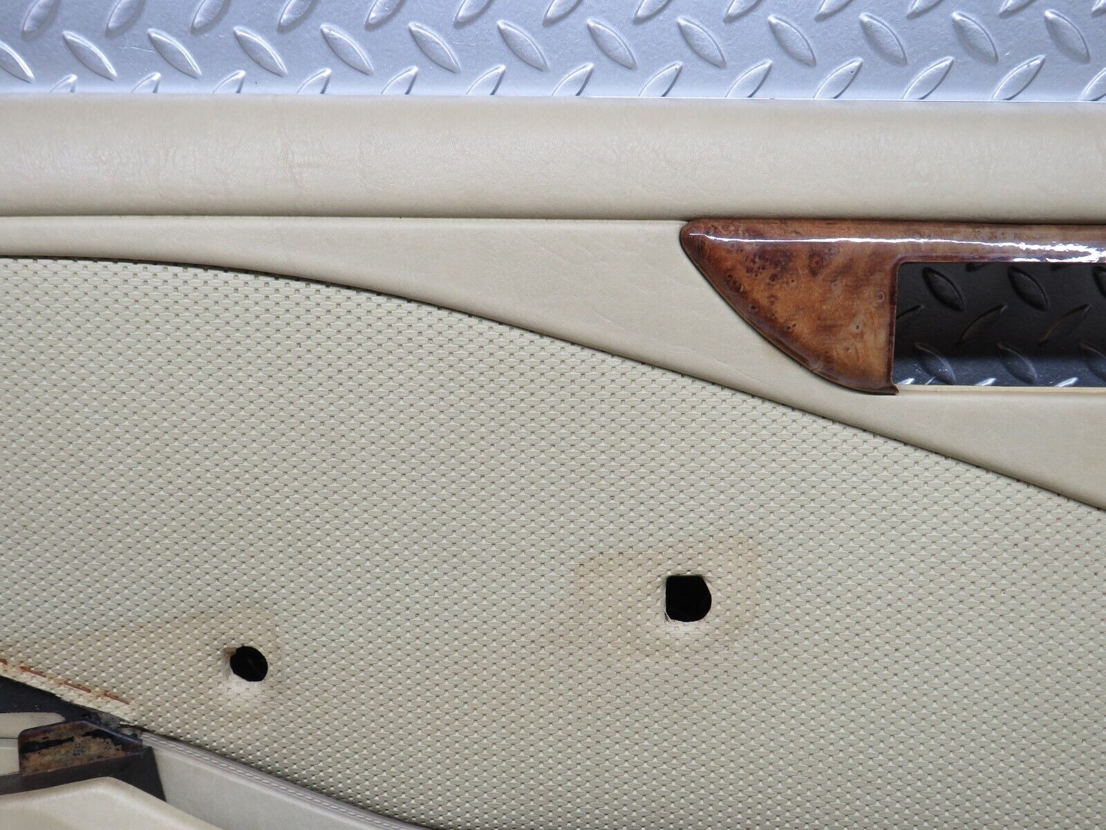 34393 Mercedes-Benz C126 380SEC Coupe Left Door Card 1267270770