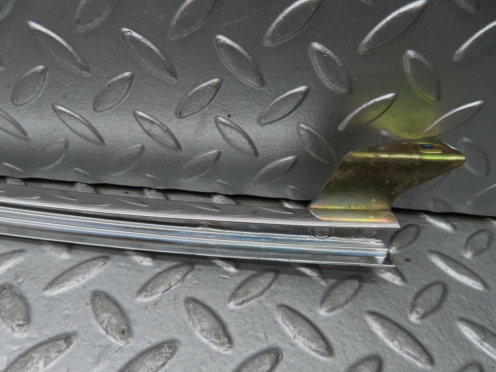 21067 Mercedes-Benz W123 230E Rear Right Door Chrome Window Channel