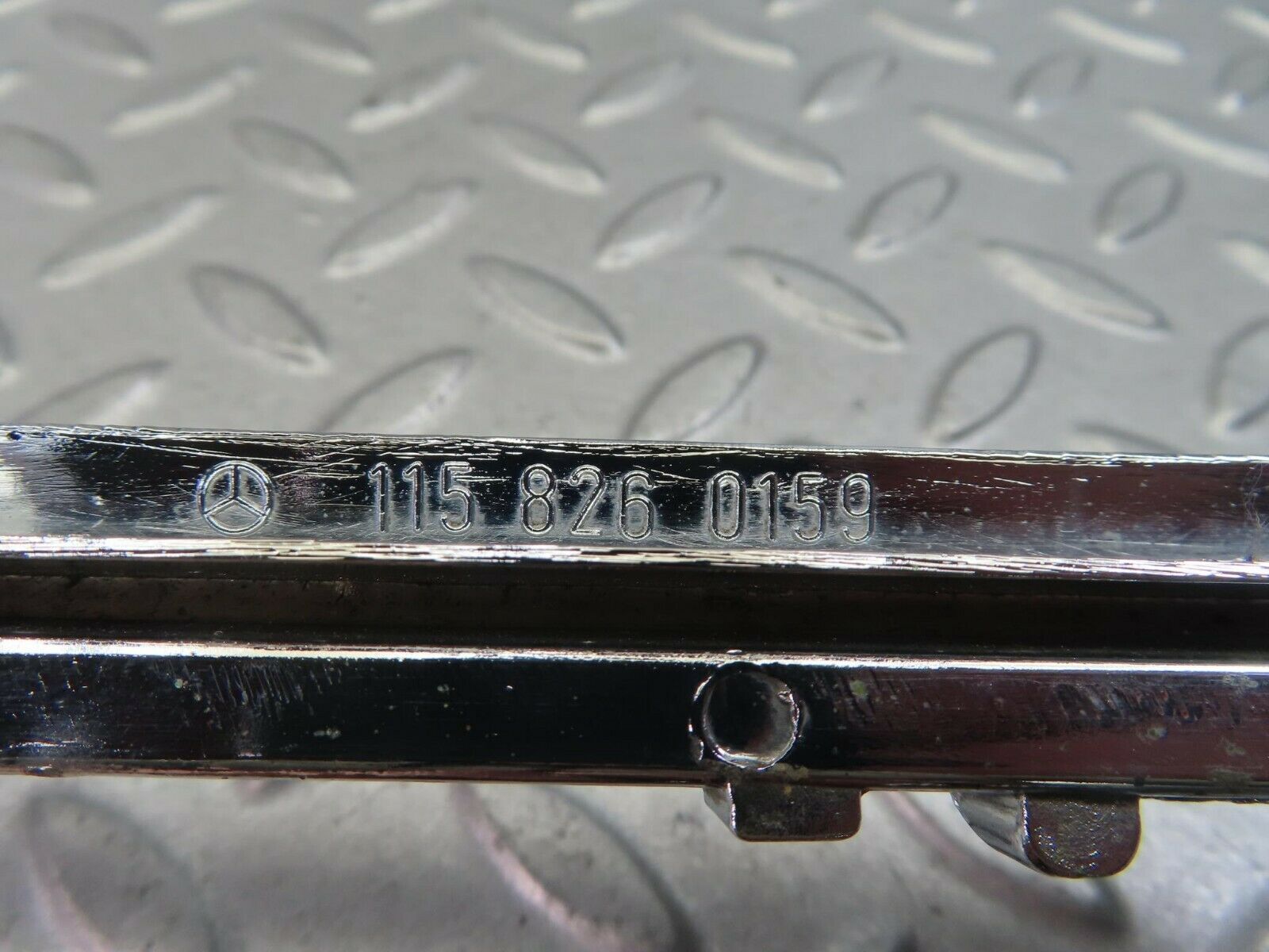 8513 Mercedes-Benz W115 Tail Light Chrome Frame Left 1158260159