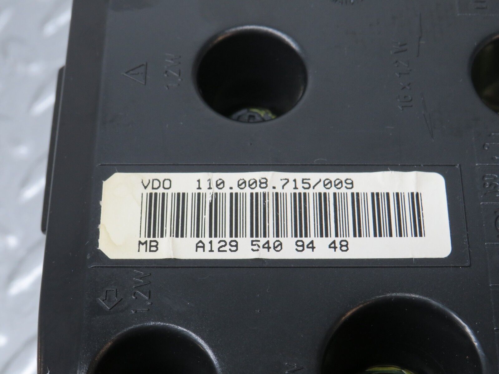 39350 Mercedes-Benz R129 320SL Coupe Instrument Cluster VDO 68K Miles 1295409448