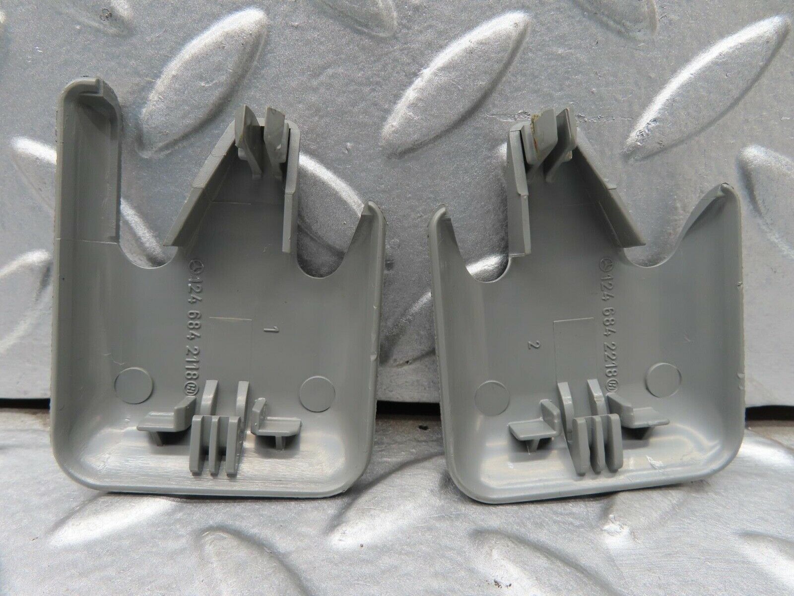 16498 Mercedes-Benz W124 260E Front Seat Rail Trim Cover 1246842118