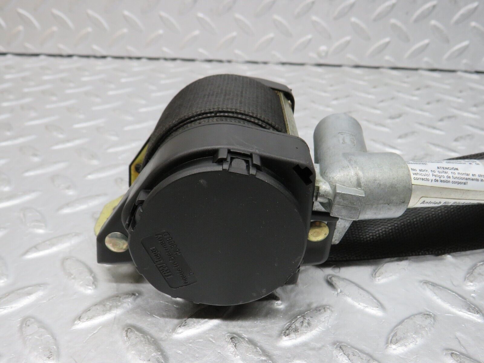 38000 Mercedes-Benz A124 320E Cabriolet Front Right Seat Belt With Buckle 1248606669