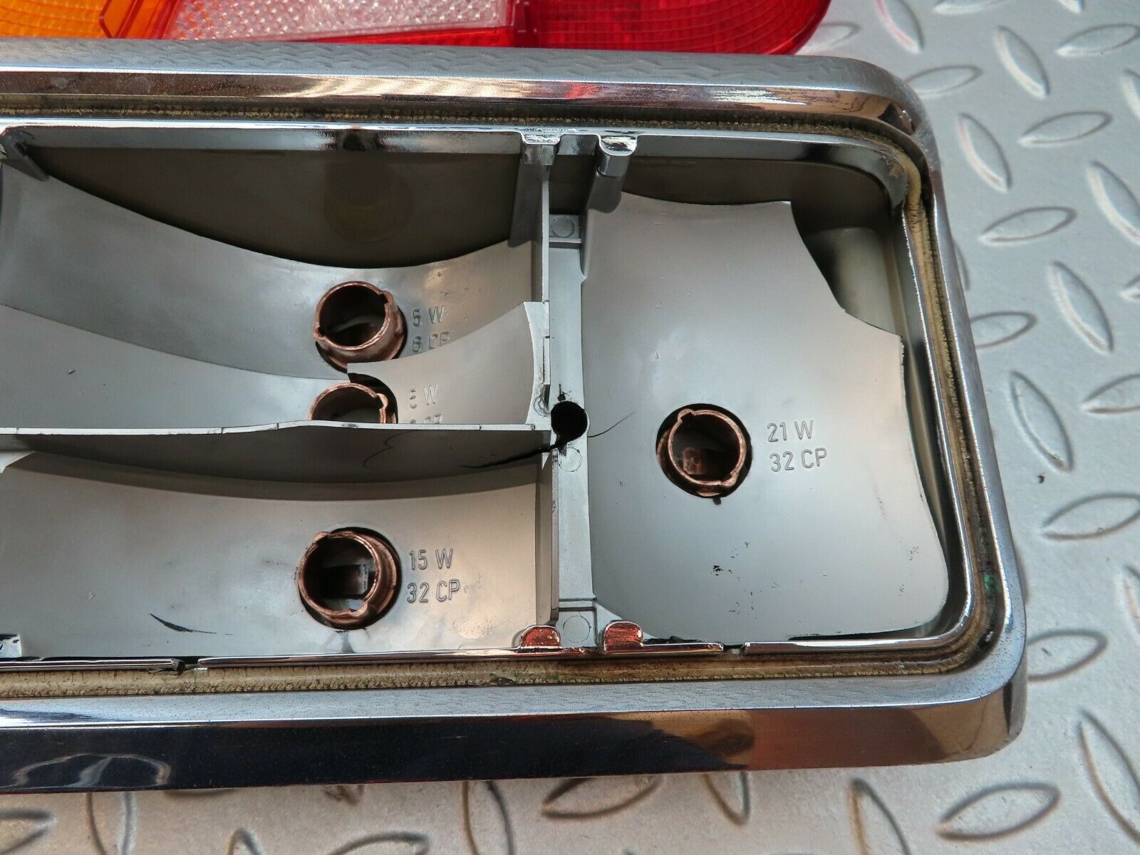 4593 Mercedes-Benz W114 280CE Coupe Rear Left Tail Light 1158202564