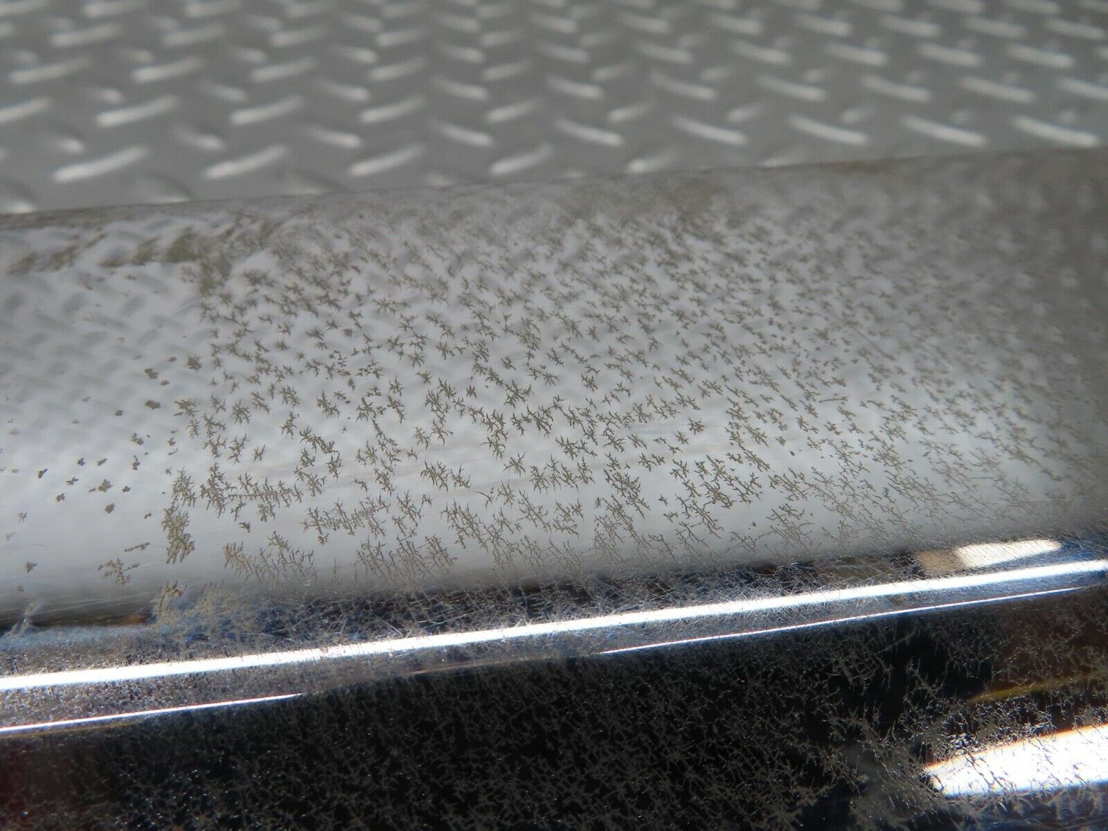 12964 Mercedes-Benz W111 220SE Front Left Upper Bumper Chrome