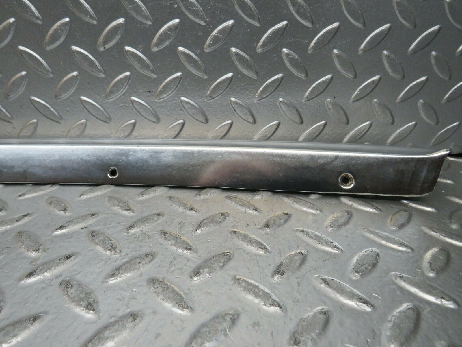 23369 Mercedes-Benz W116 350SE C Pillar Chrome Moulding Trim Left Side