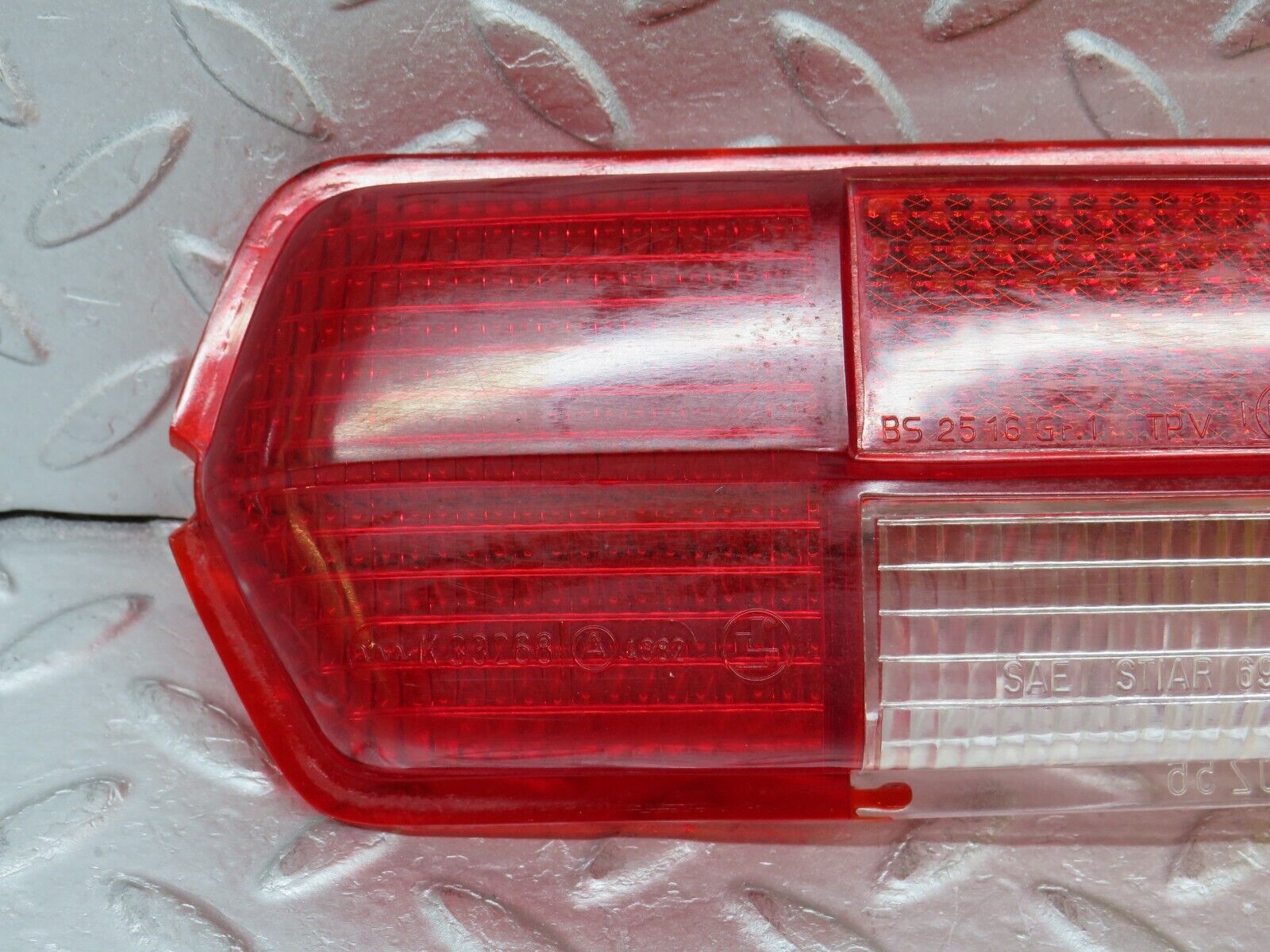 37444 Mercedes-Benz W109 300SEL Tail Light Lens Right Side 1088260256