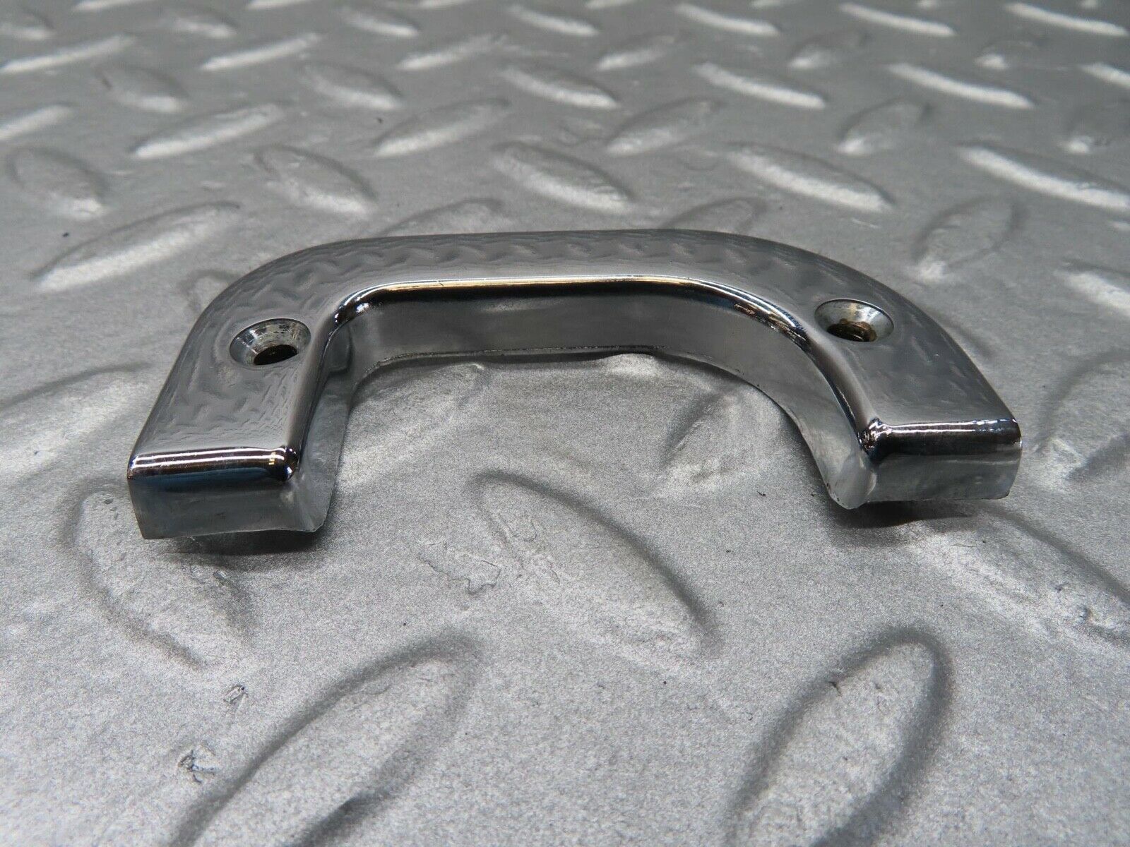 16038 Mercedes-Benz W123 280E Right Interior Chrome Door Latch Trim 1237230224