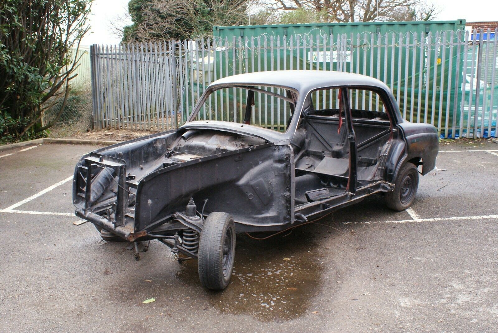 2470 Mercedes-Benz W105 219 PONTON Restored LHD Rolling Shell 1956