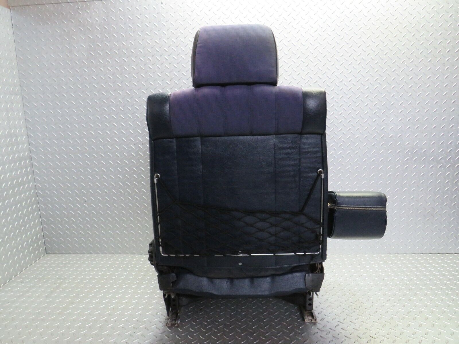 23042 Mercedes-Benz C123 230CE Coupe Front Left Seat Blue Half Leather