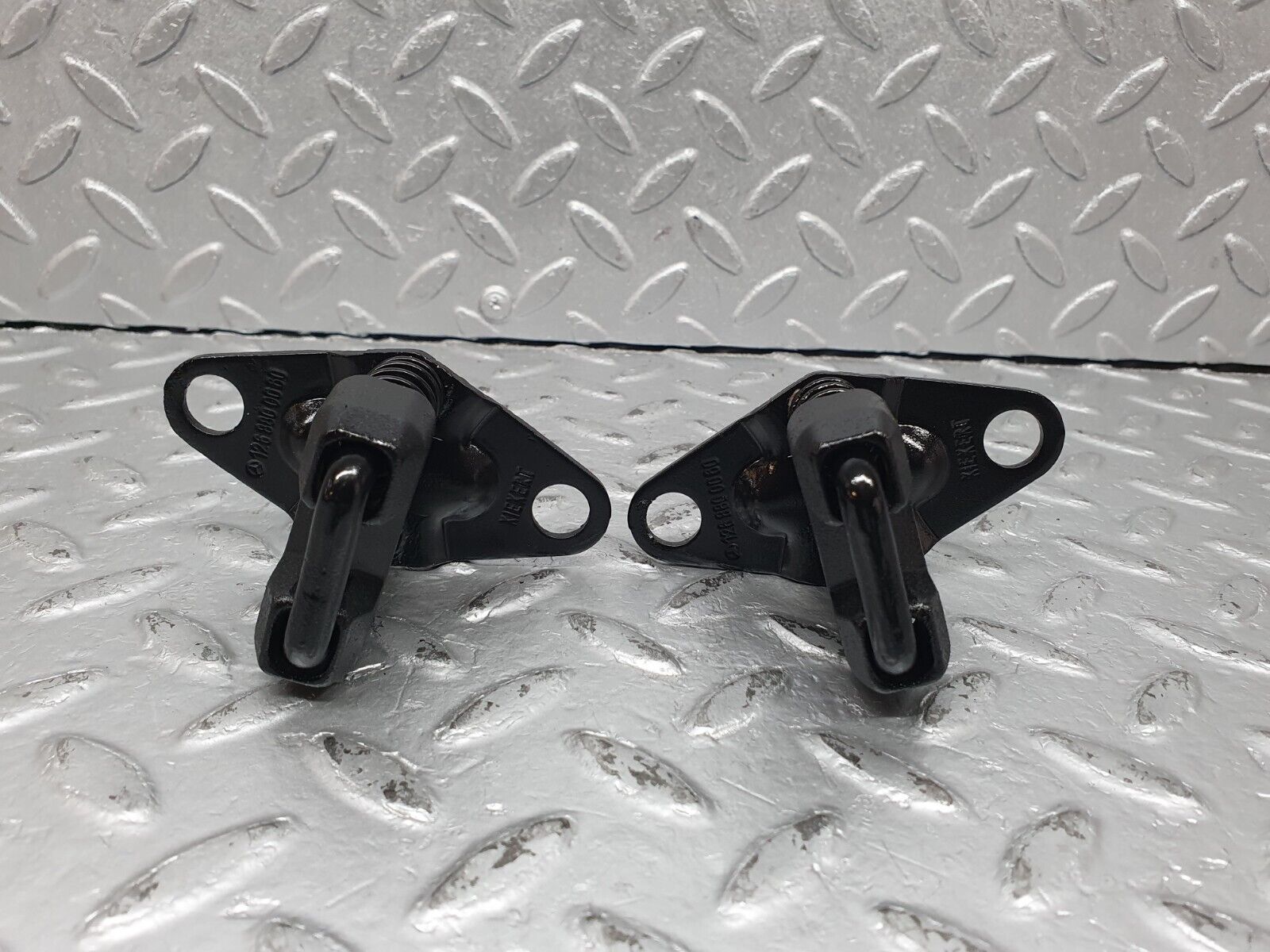 41167 Mercedes-Benz W126 300SE Bonnet Lock Catch Pair 1268800060