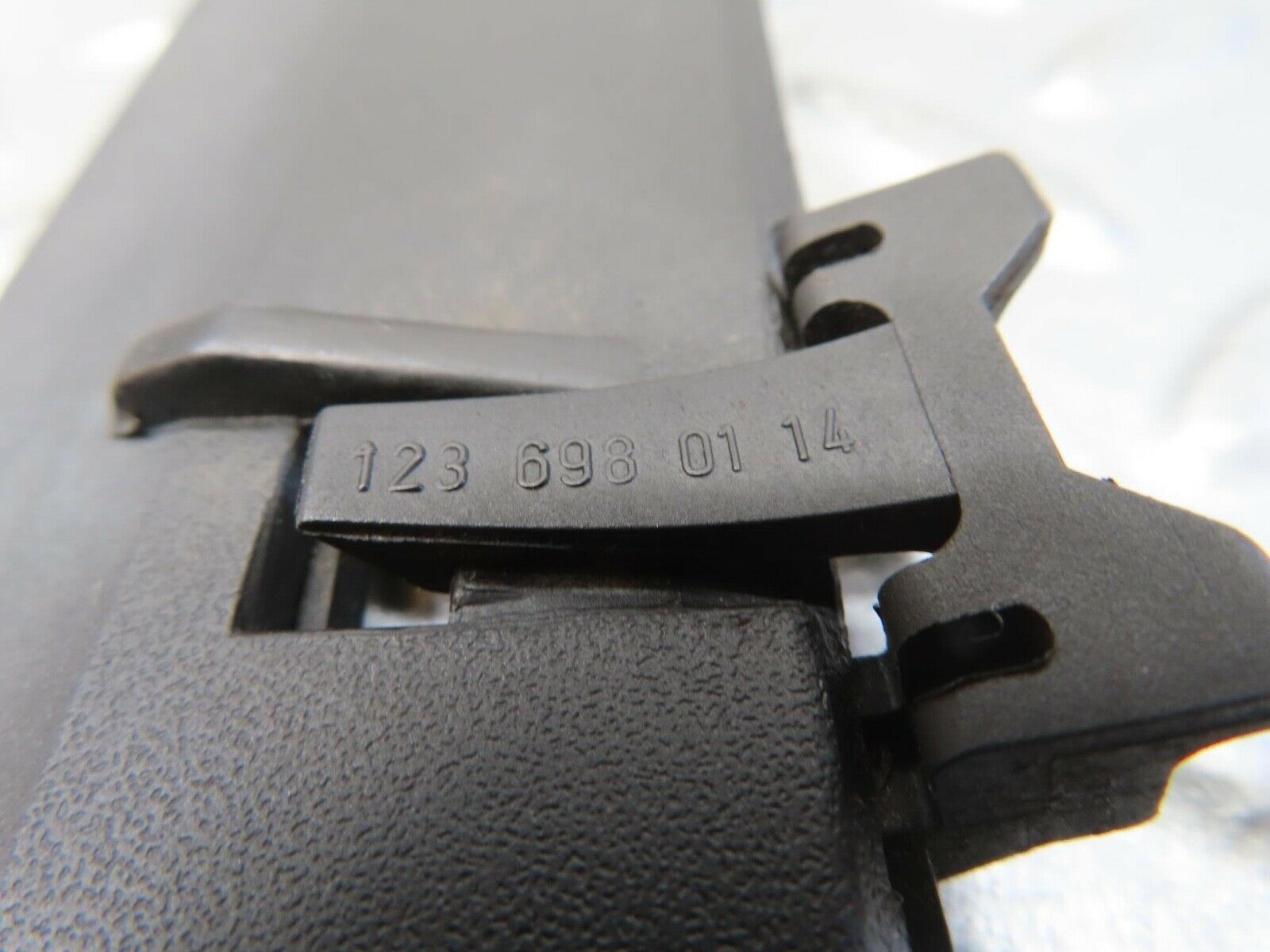 13459 Mercedes-Benz W123 200 Rear Left C Pillar Plastic Trim 1236980114