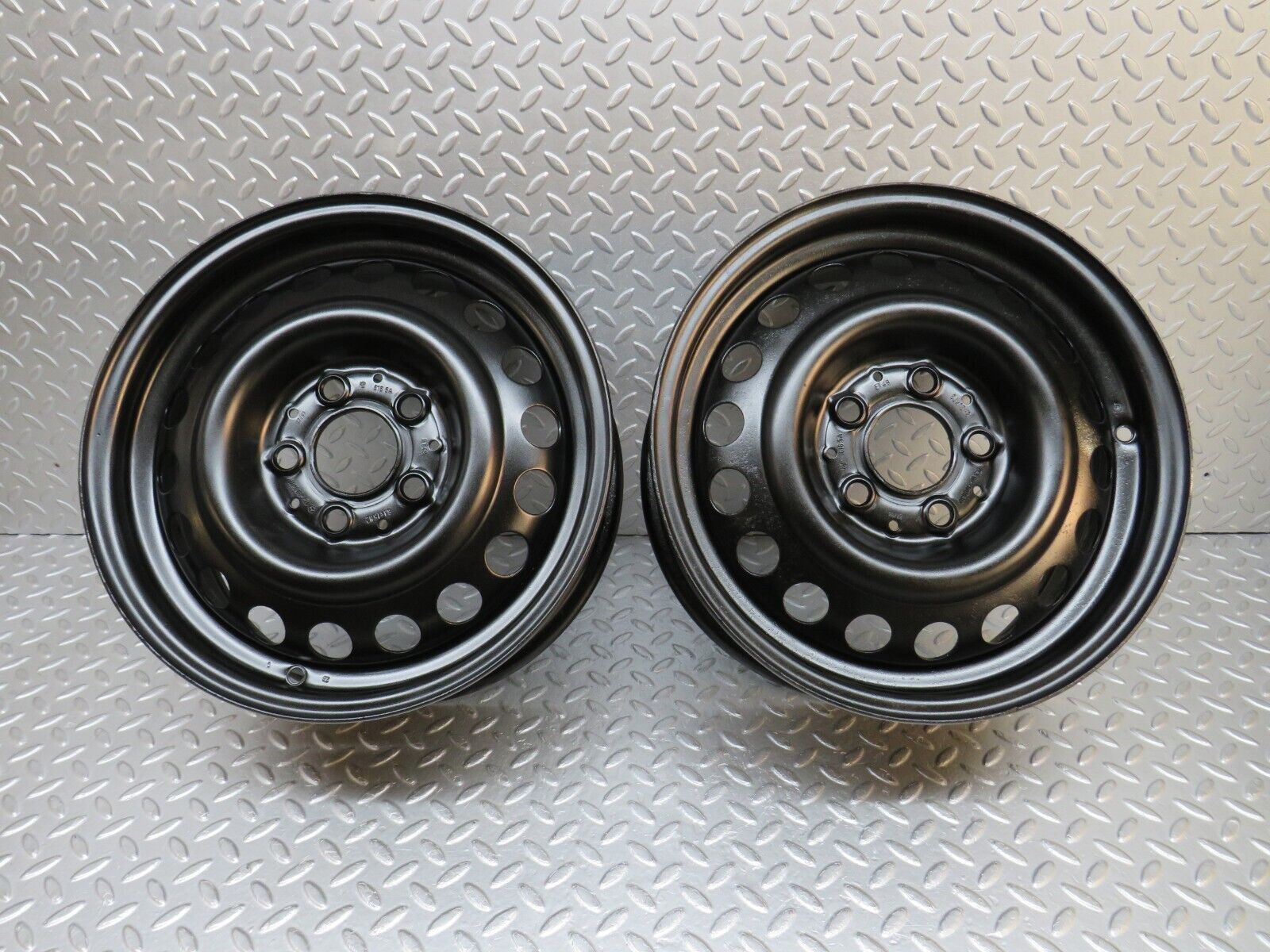 39528 Mercedes-Benz Steel Wheel Set 6Jx15H2 ET49 1244000602