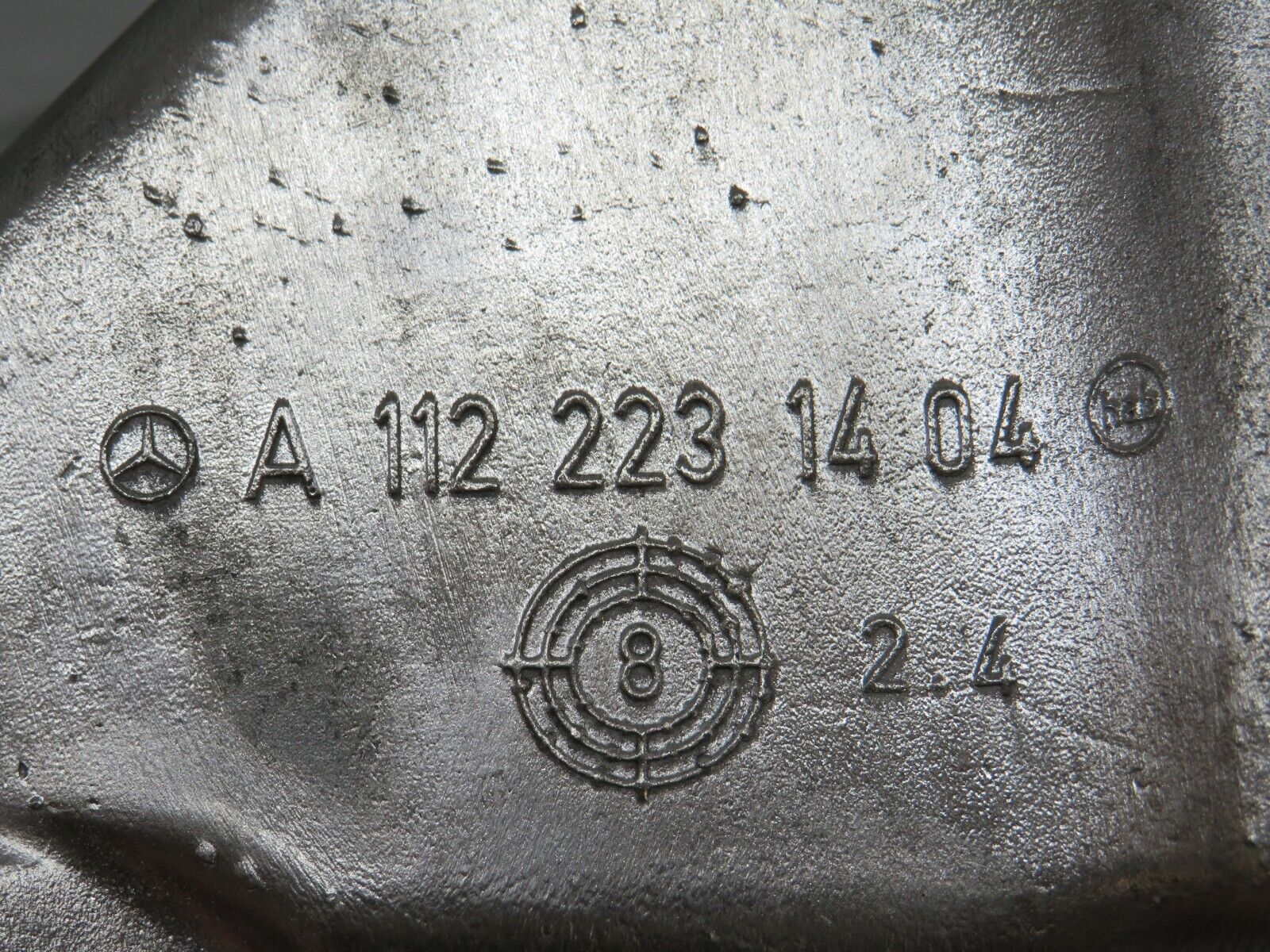 34938 Mercedes-Benz W210 320E Engine Mount Bracket Left Side 1122231404