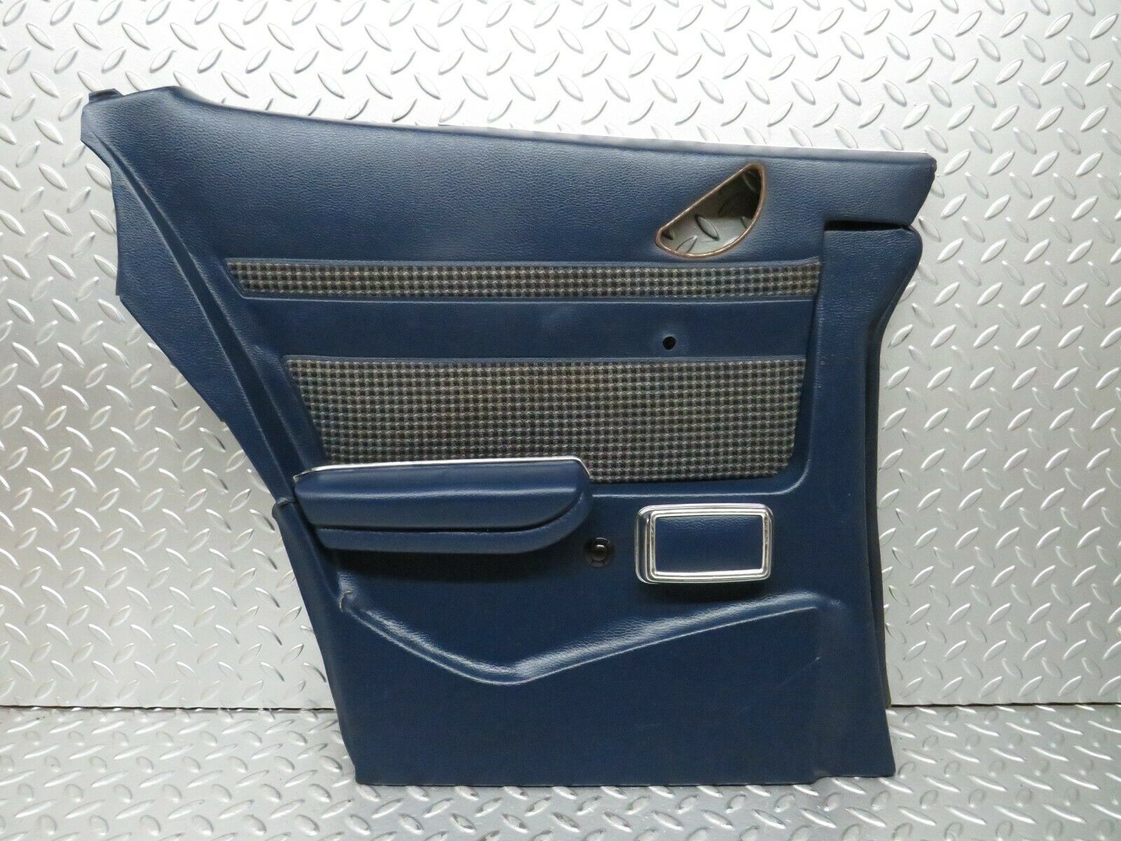 23747 Mercedes-Benz C107 450SLC Coupe Rear Left Card Panel Blue 1076940969