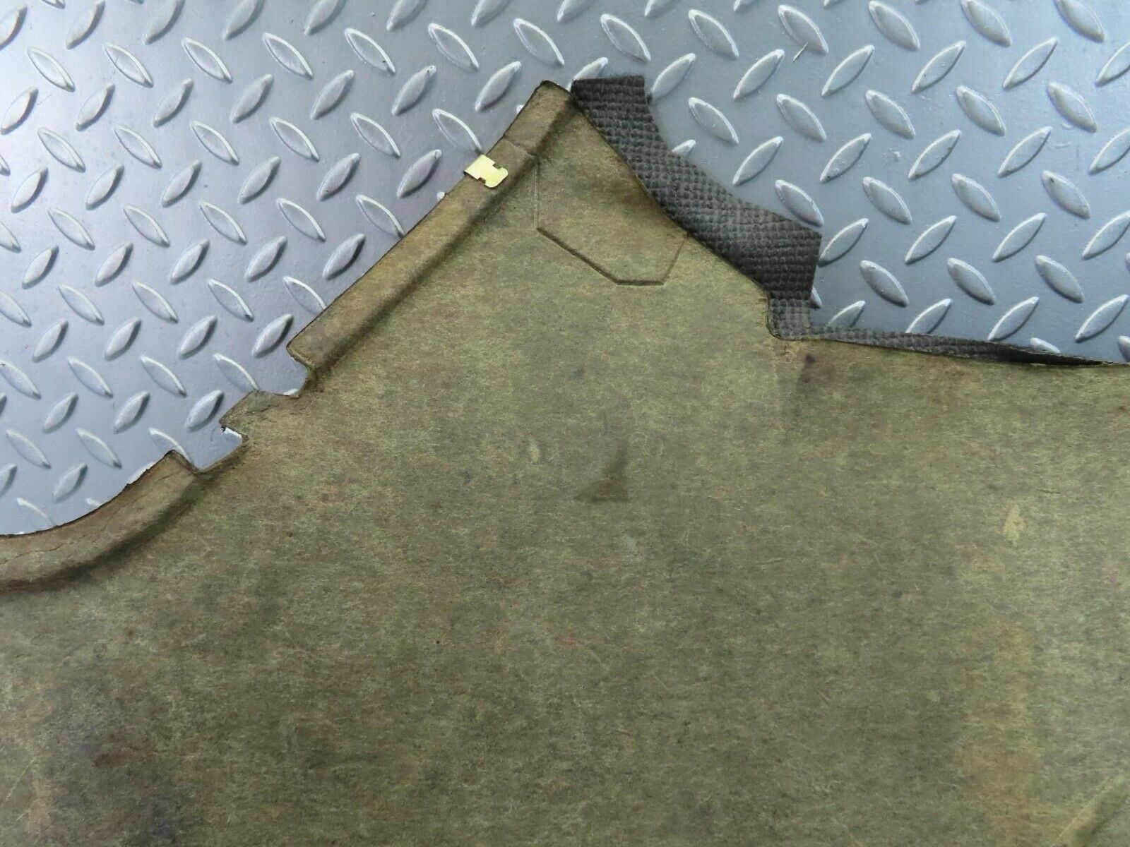 9706 Mercedes-Benz C123 280CE Coupe Centre Console Carpet Left Side Blue