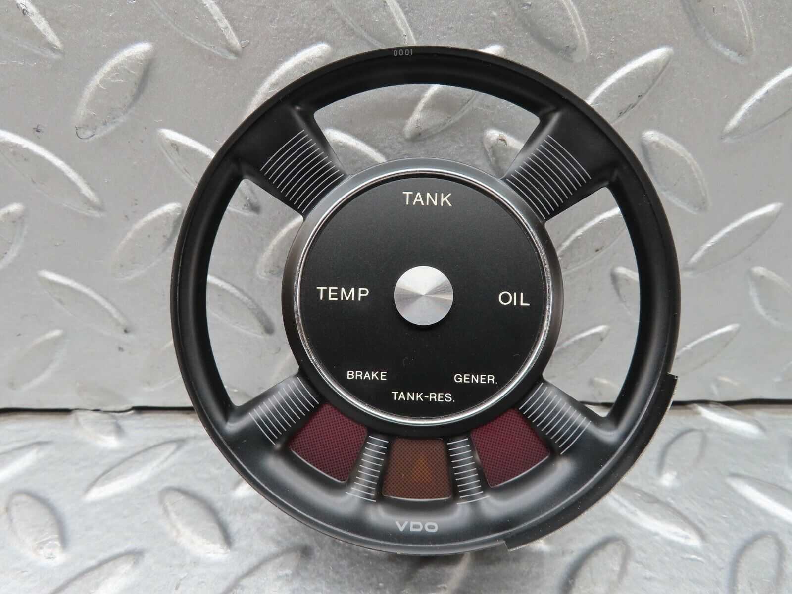 18332 Mercedes-Benz W115 Temperature Fuel Oil Gauge Instrument Surround