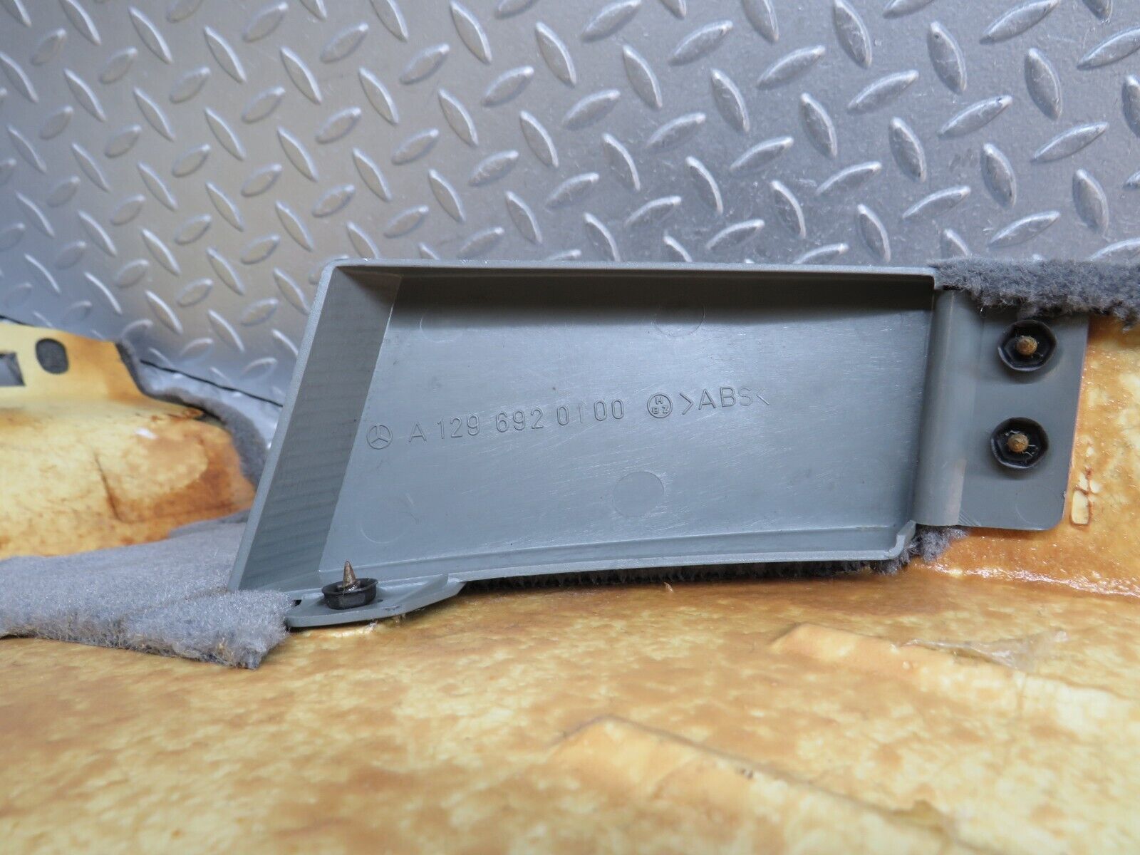 39523 Mercedes-Benz R129 320SL Coupe Rear Left Carpet Wall Grey 1296920100