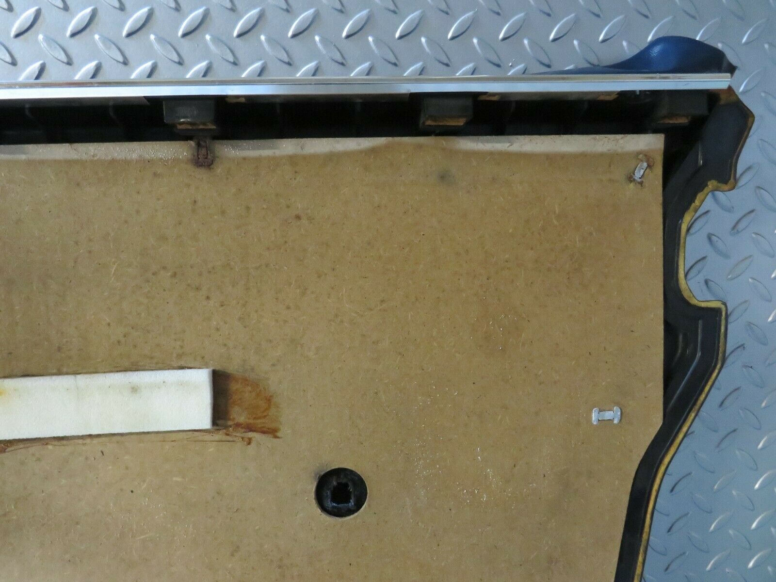 23175 Mercedes-Benz W116 350SE Front Left Door Card Blue