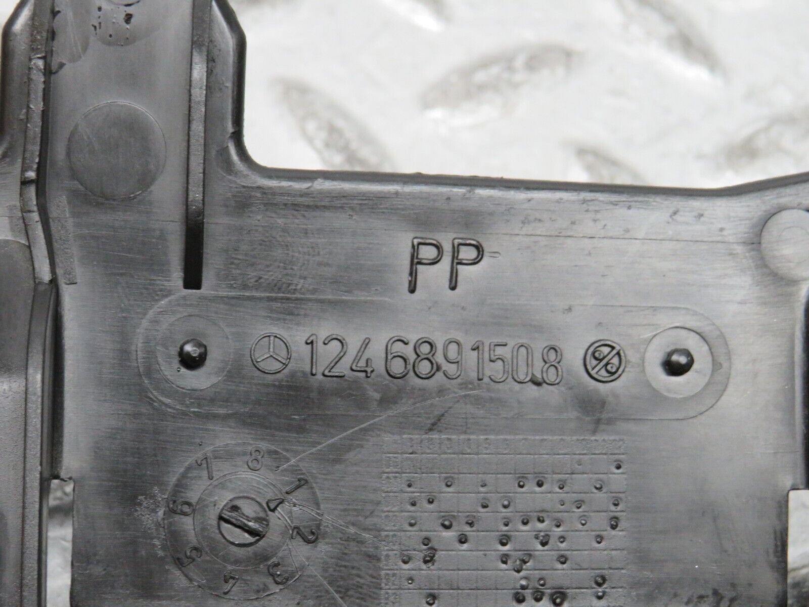 28954 Mercedes-Benz C124 320CE Coupe Under Dash Panel Left Side 1246891508