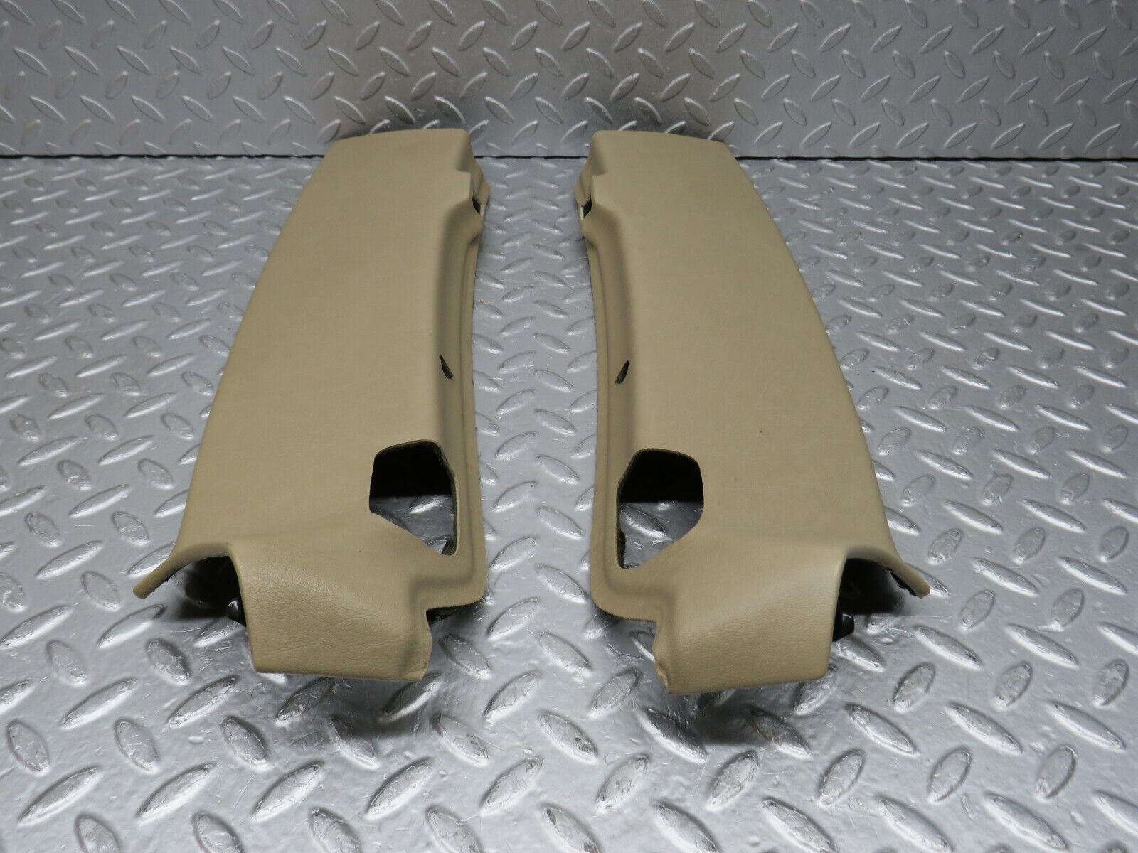 38303 Mercedes-Benz R129 280SL Coupe Roof Headlining Panel 2x Beige 1296900225