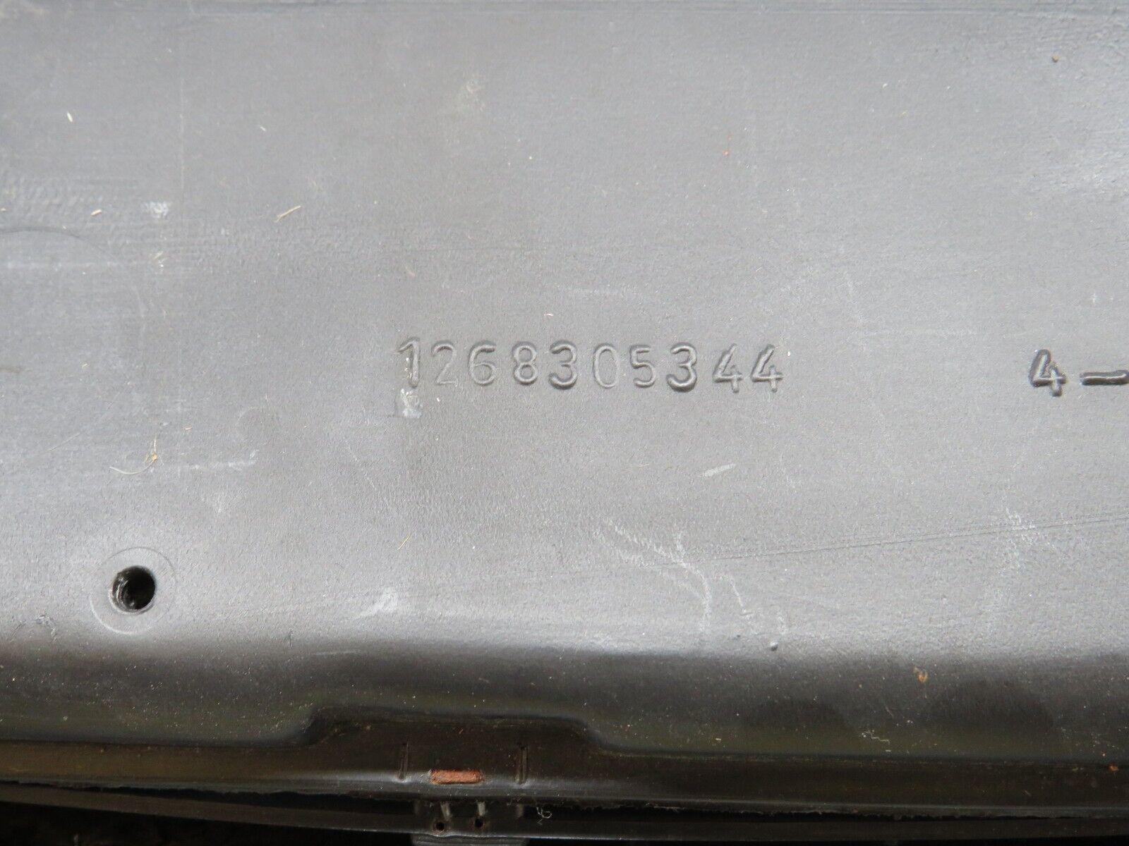 37081 Mercedes-Benz C126 420SEC Coupe Under Dash Panel Left Beige 1283053441 1268305144