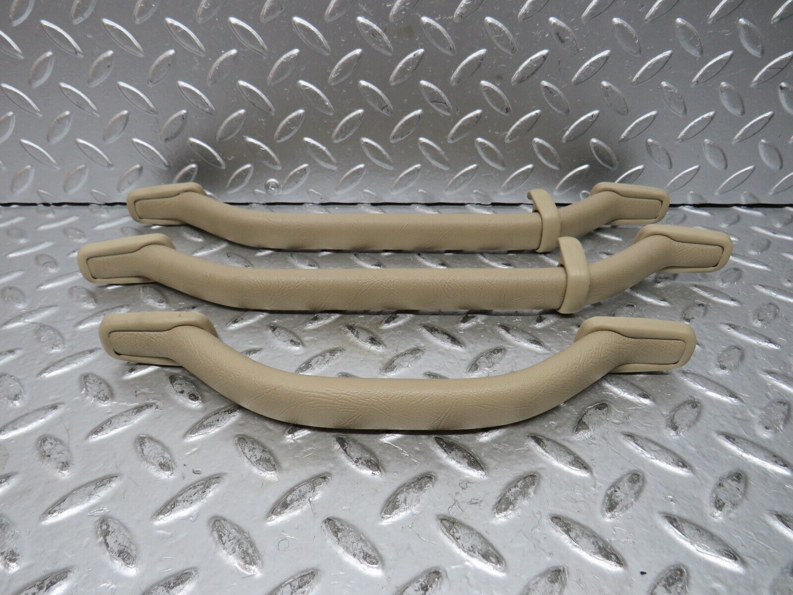 27609 Mercedes-Benz S124 300TE Wagon Interior Roof Grab Handle Set Beige