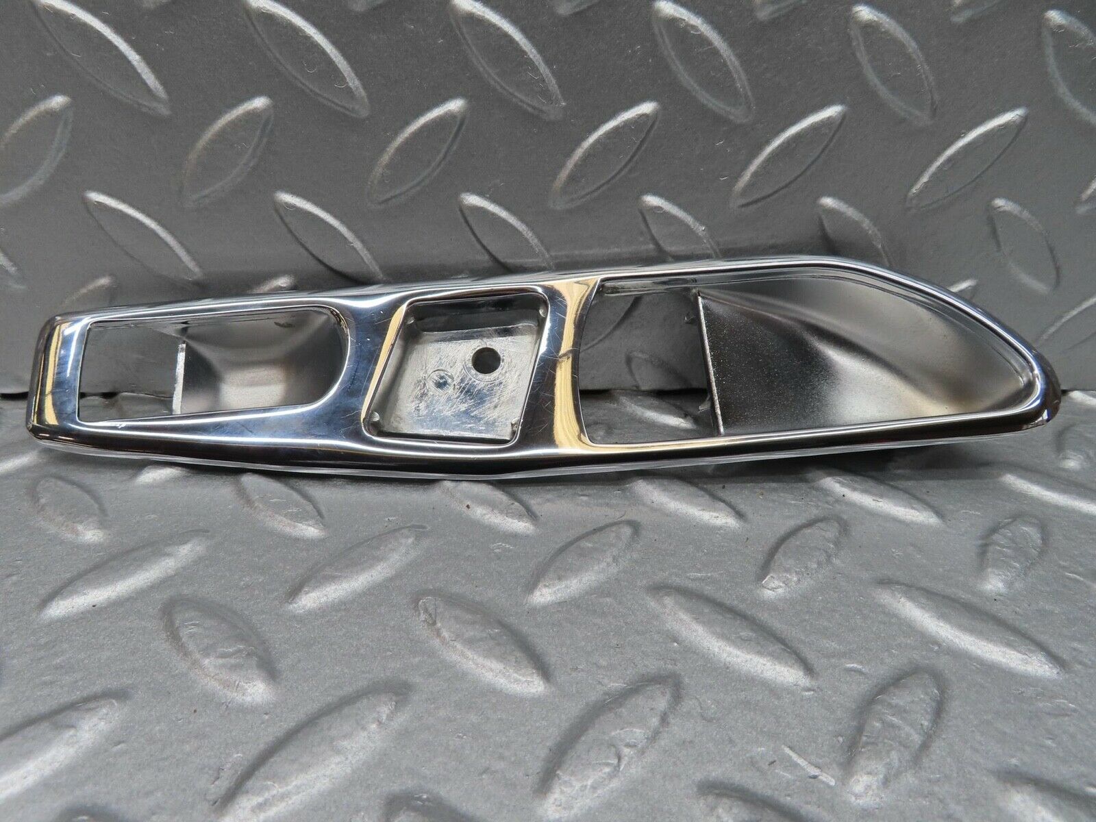 13979 Mercedes-Benz C107 280SLC Interior Door Handle Chrome Surround Left