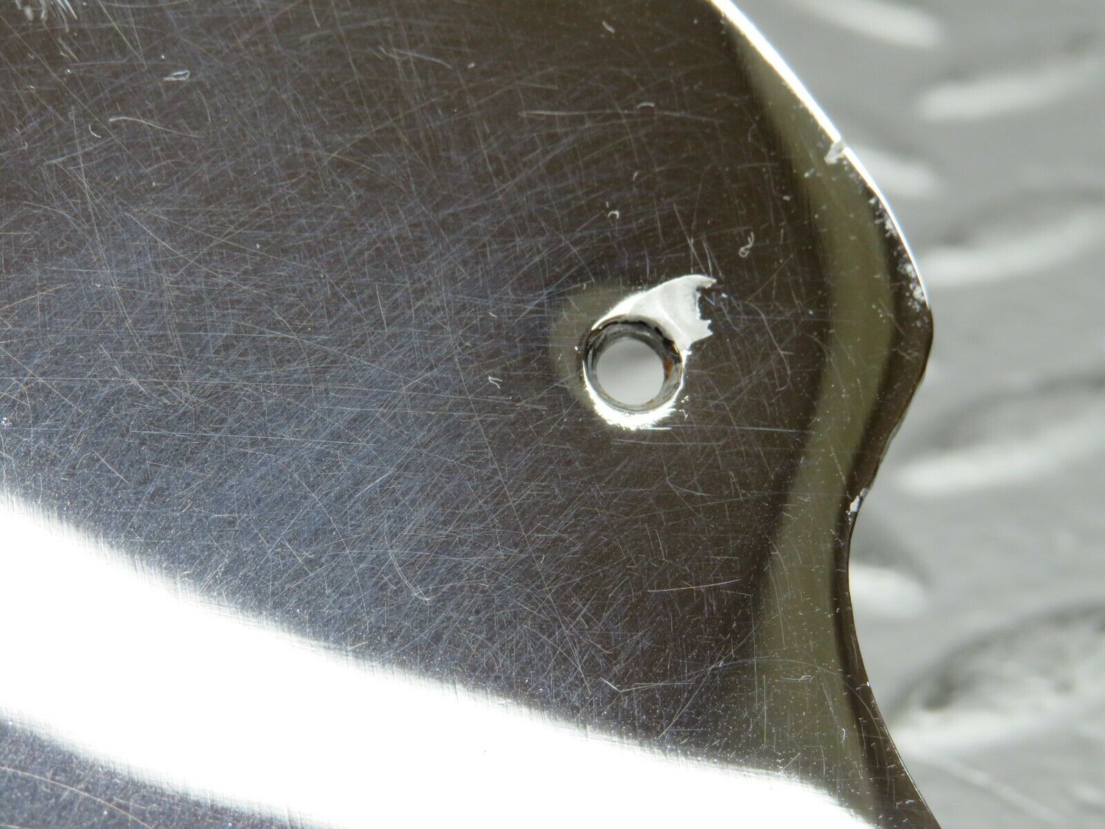 22749 Mercedes-Benz C107 450SLC Coupe Door Moulding Trim Chrome Right Side