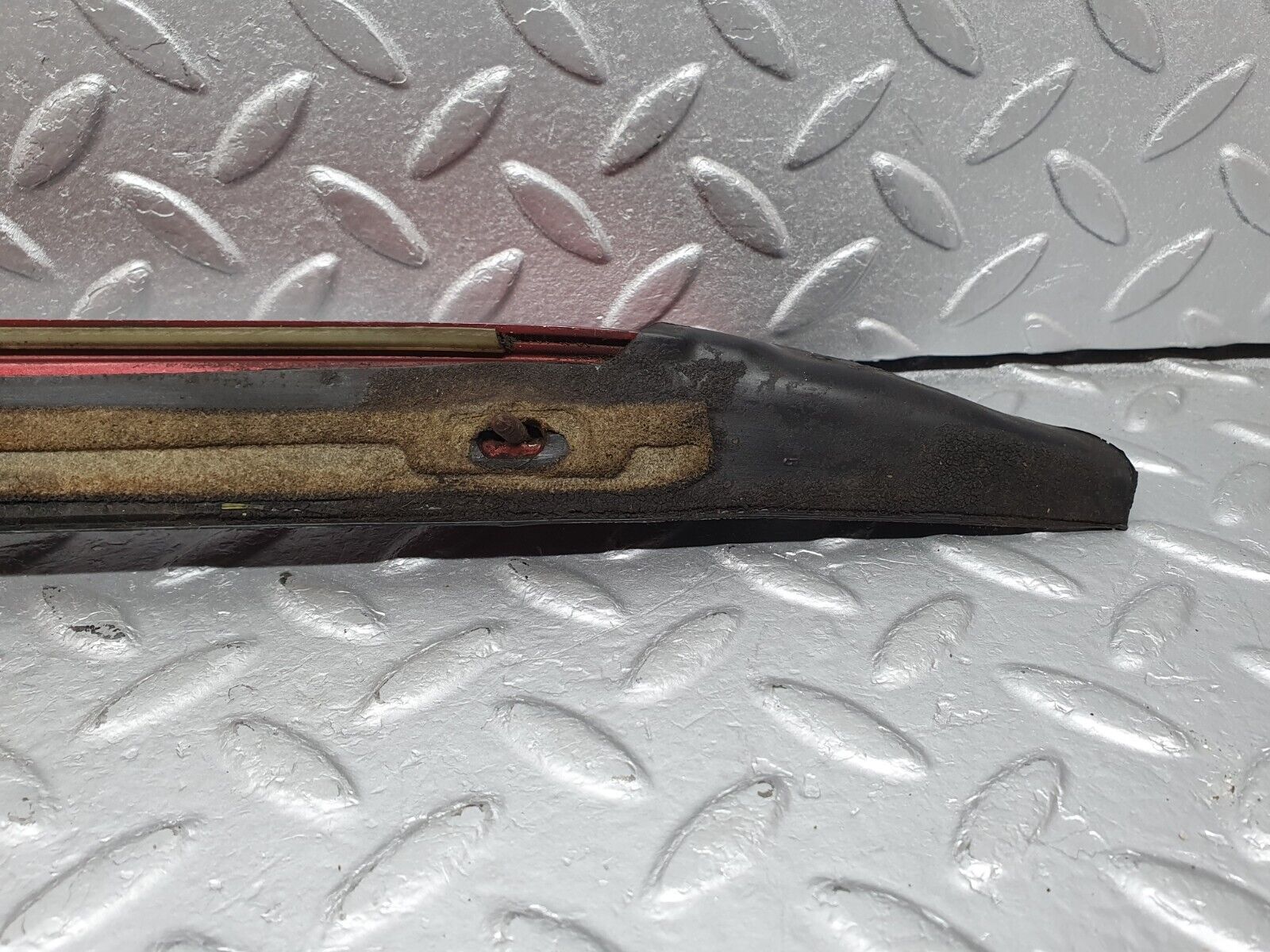 41183 Mercedes-Benz W126 300SE A Pillar Exterior Trim Right Side 1266981698