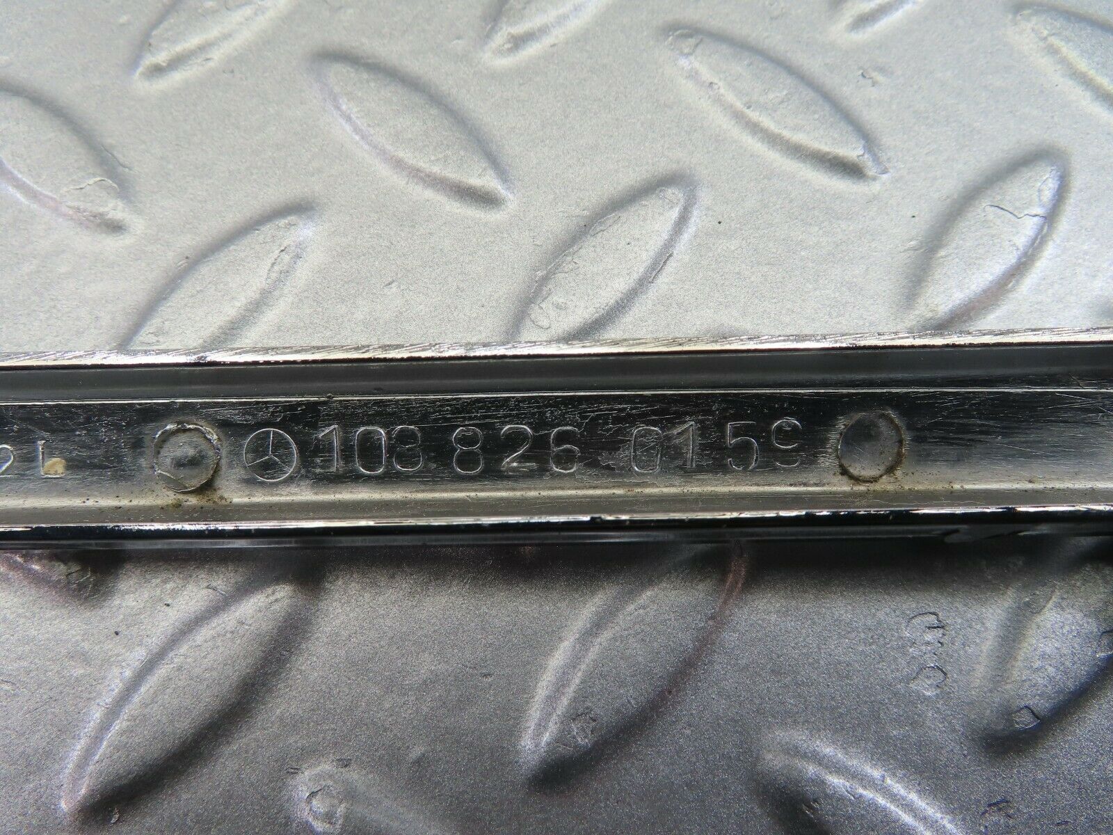 8840 Mercedes-Benz W108 Tail Light Chrome Frame Left 1088260159