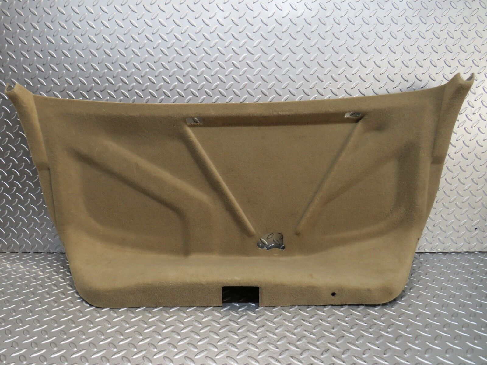 26475 Mercedes-Benz C124 220CE Trunk Door Cover Panel Cream Beige