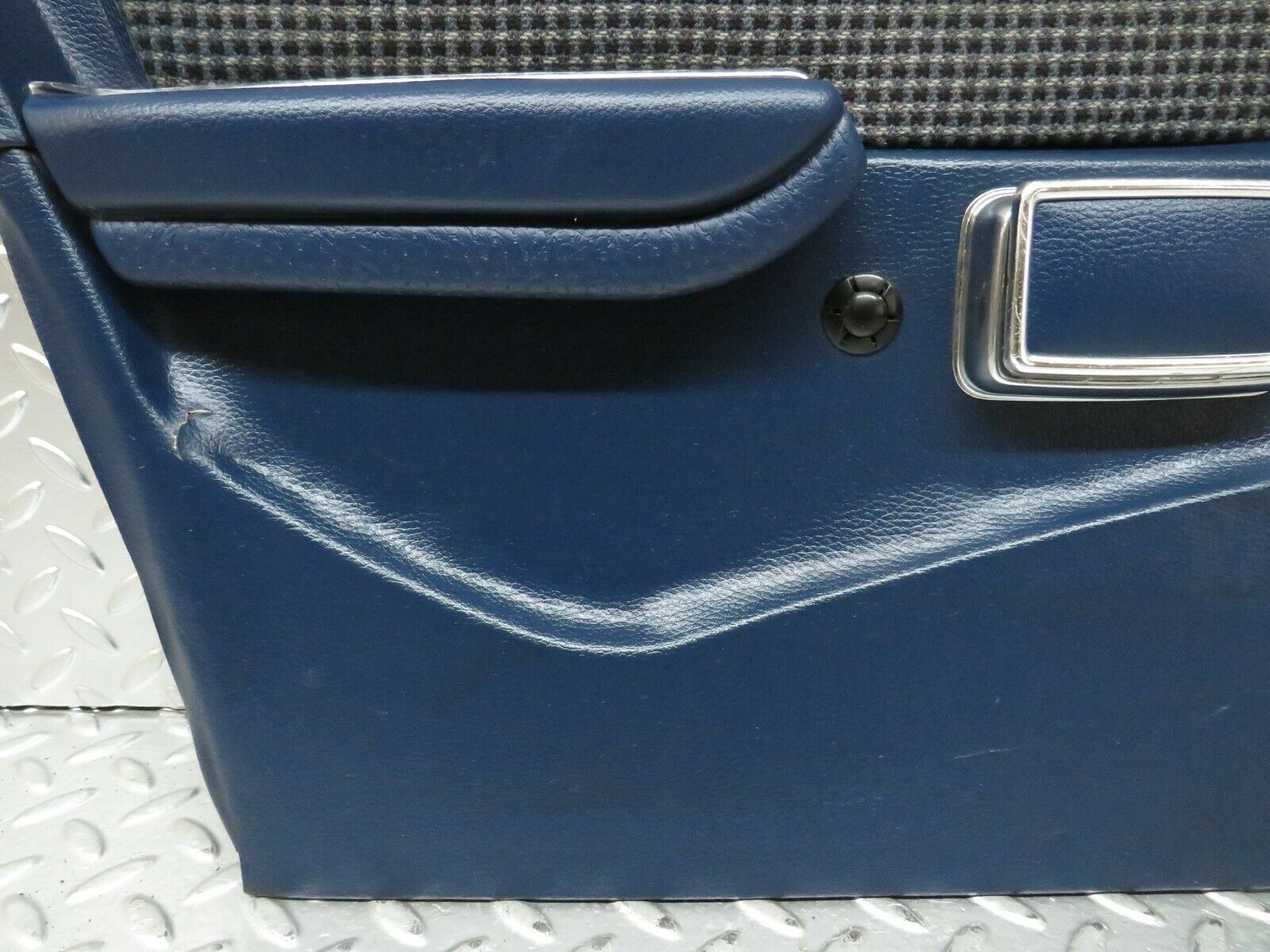 23747 Mercedes-Benz C107 450SLC Coupe Rear Left Card Panel Blue 1076940969