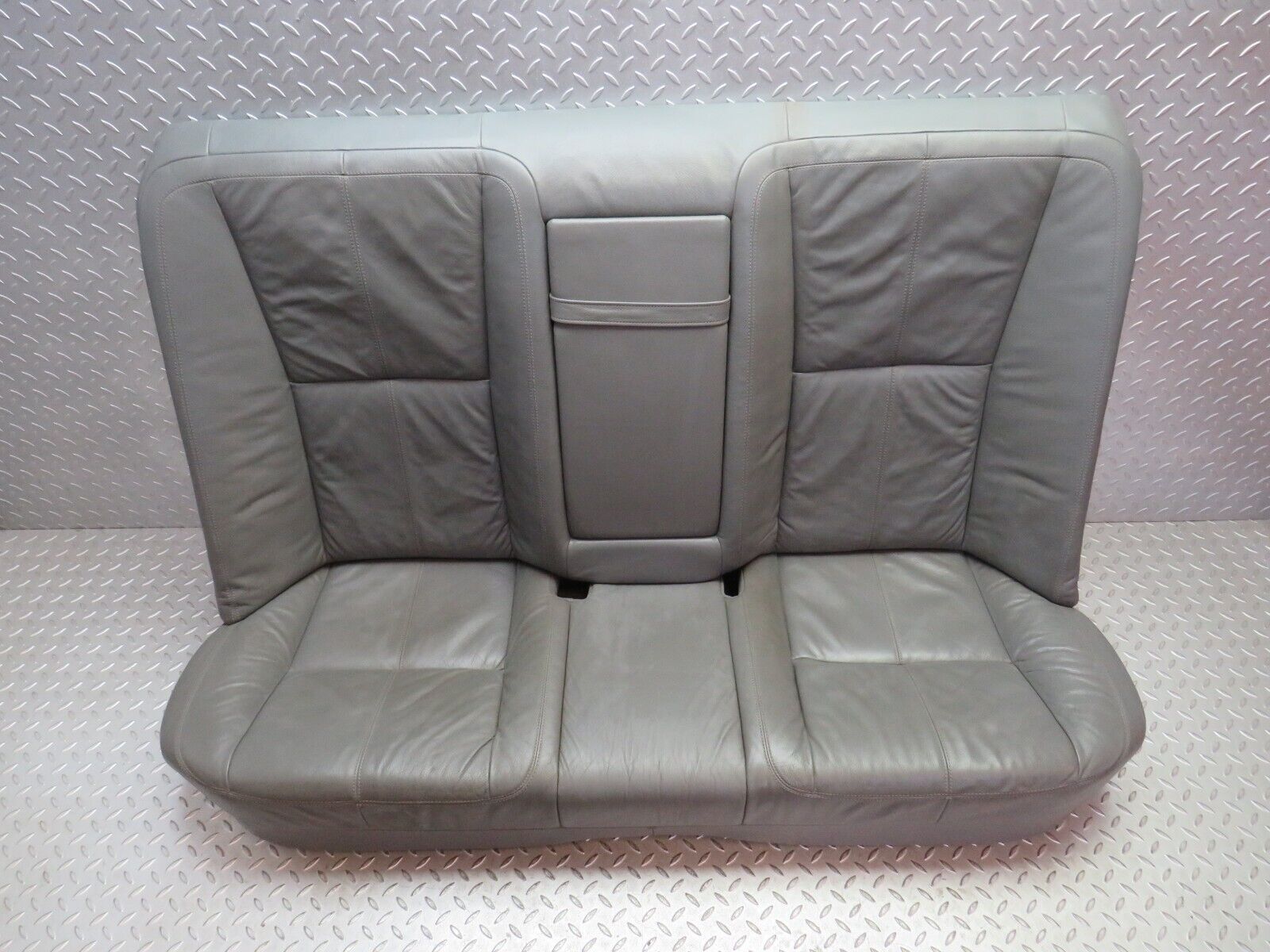 35282 Mercedes-Benz W221 Rear Seat Leather Grey 2219200050 2219200016