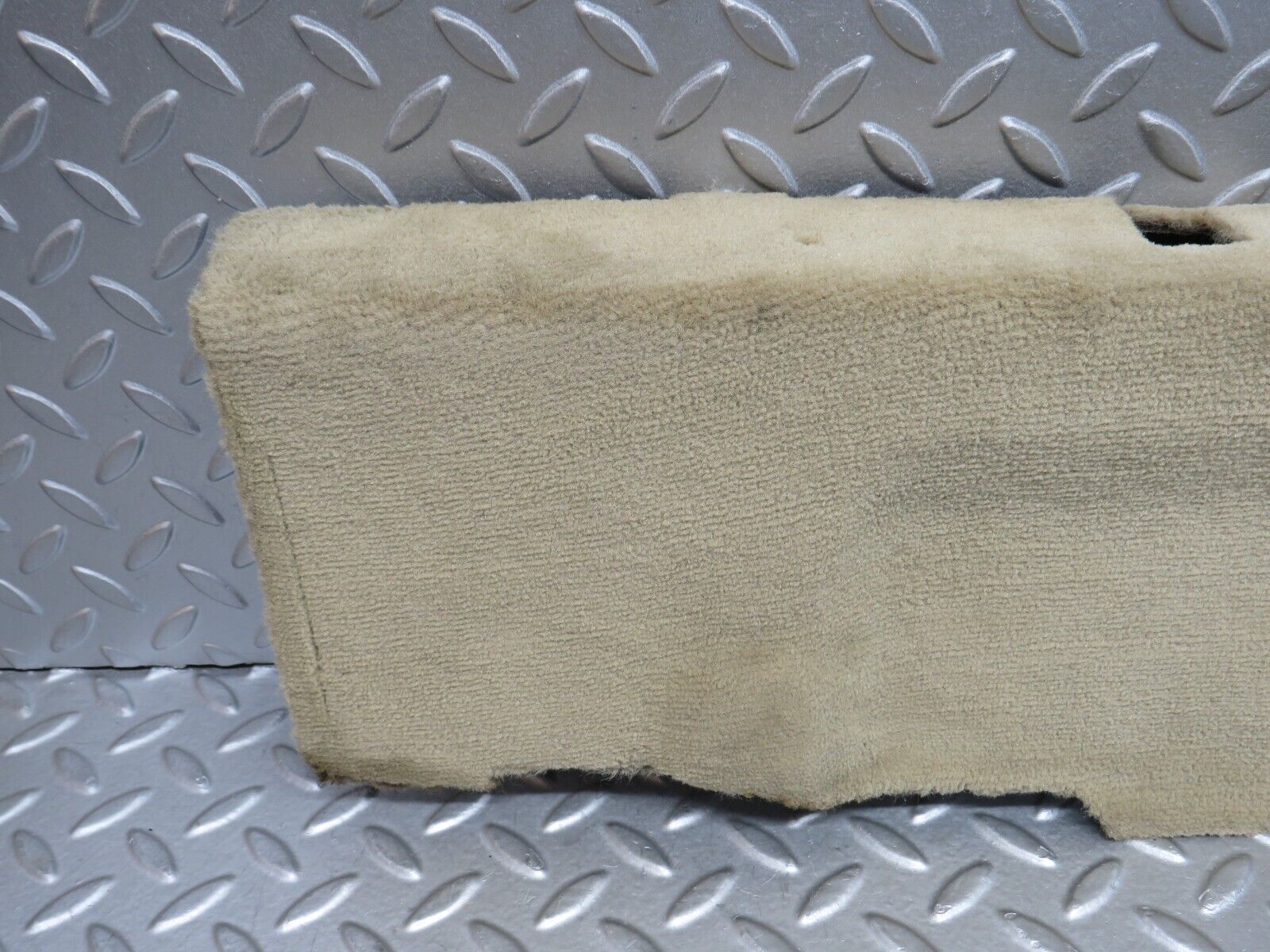 38381 Mercedes-Benz R129 280SL Coupe Rear Floor Cross Member Mat Carpet Beige