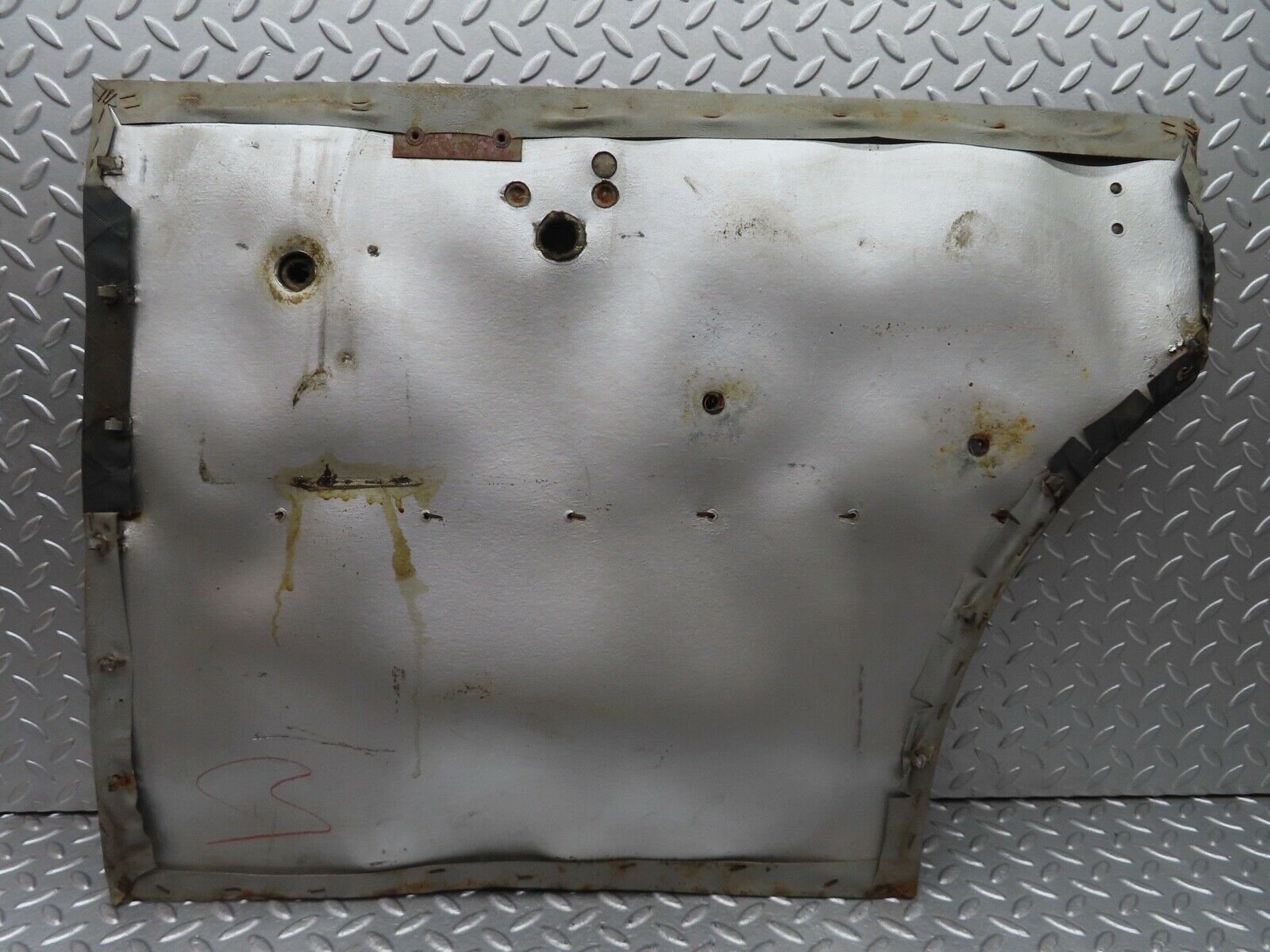 18577 Mercedes-Benz W120 W121 Ponton Rear Left Door Card Grey