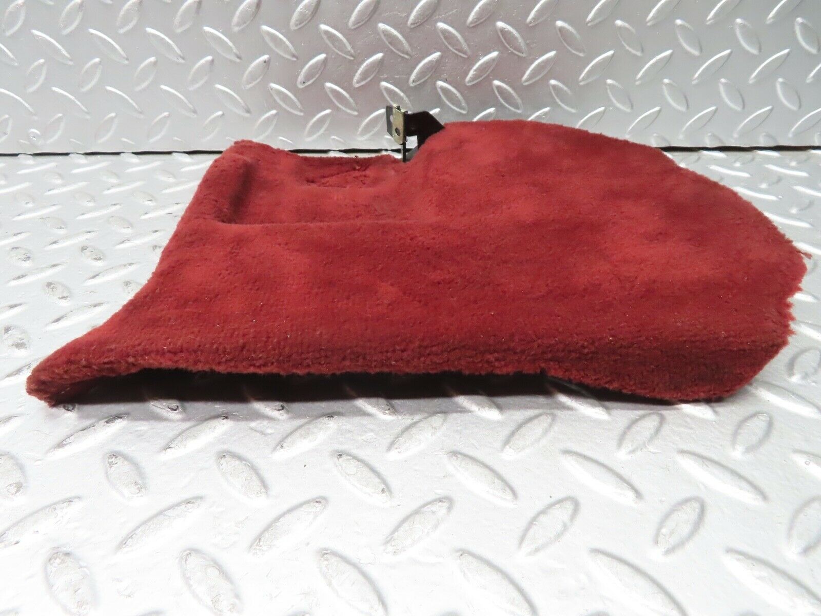 21503 Mercedes-Benz W126 300SE Front Left Kick Panel Burgundy Red 1266880306