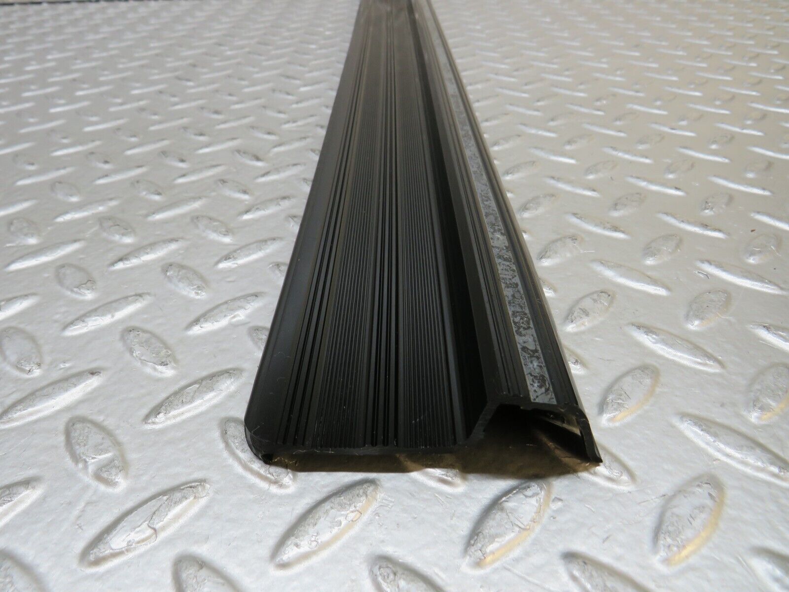 28249 Mercedes-Benz S123 240D Wagon Front Right Door Sill Trim Black