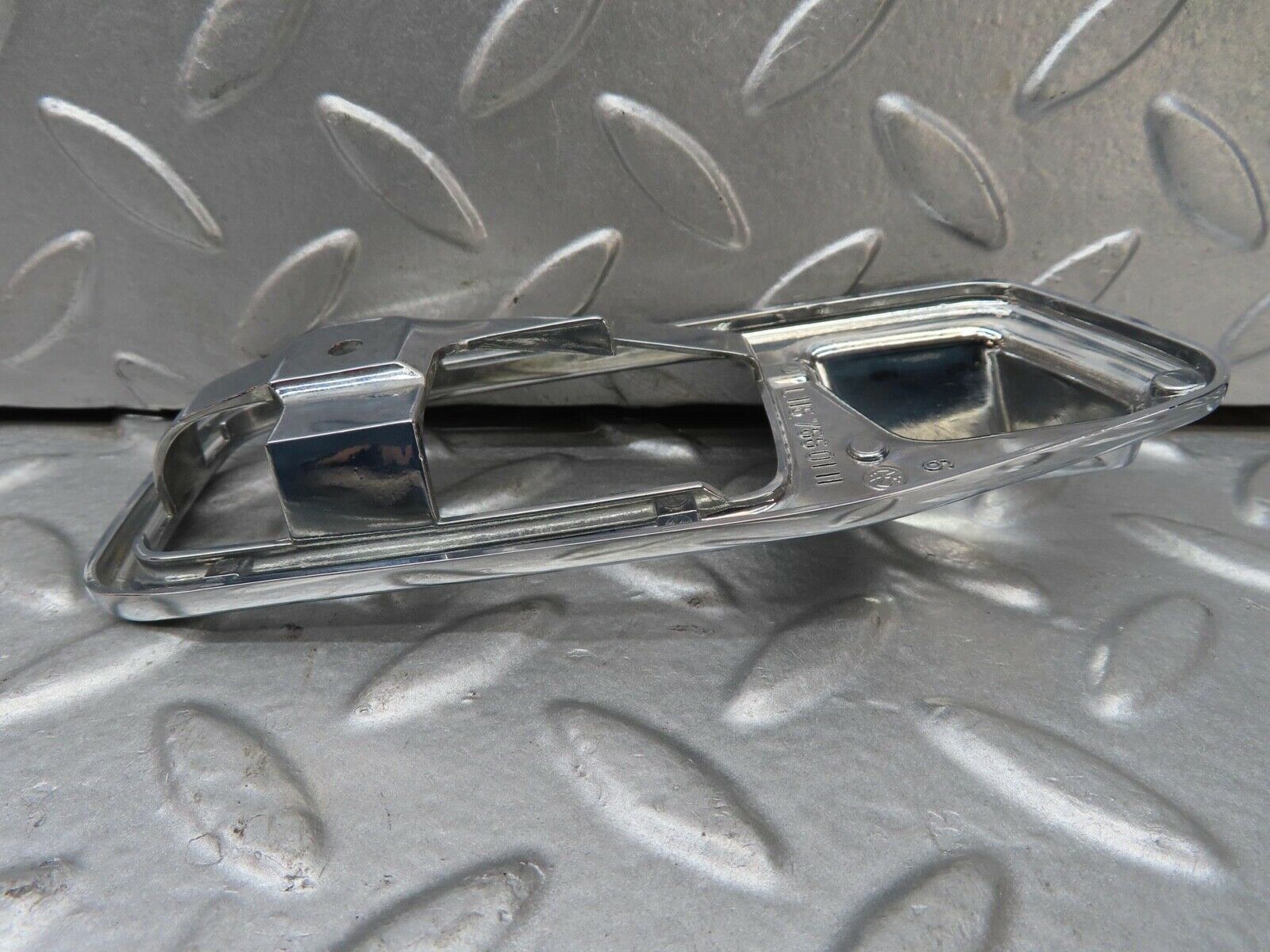 7055 Mercedes-Benz W123 230E Chrome Frame For Door Opener Left 1167660111