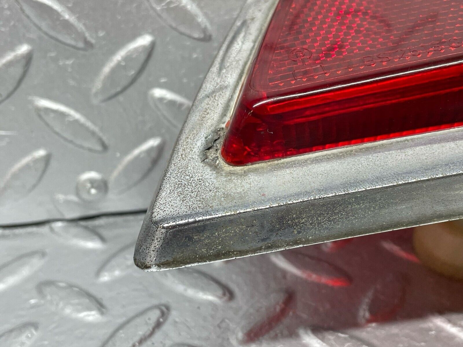 40342 Mercedes-Benz W110 230 Tail Light Lens Right Side Hella BS2516 Gr1