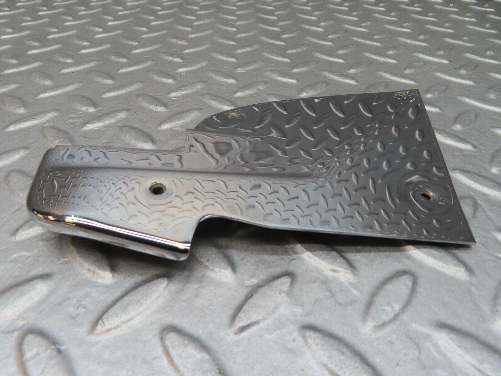 13975 Mercedes-Benz C107 280SLC B Pillar Chrome Cover Plate Left Side